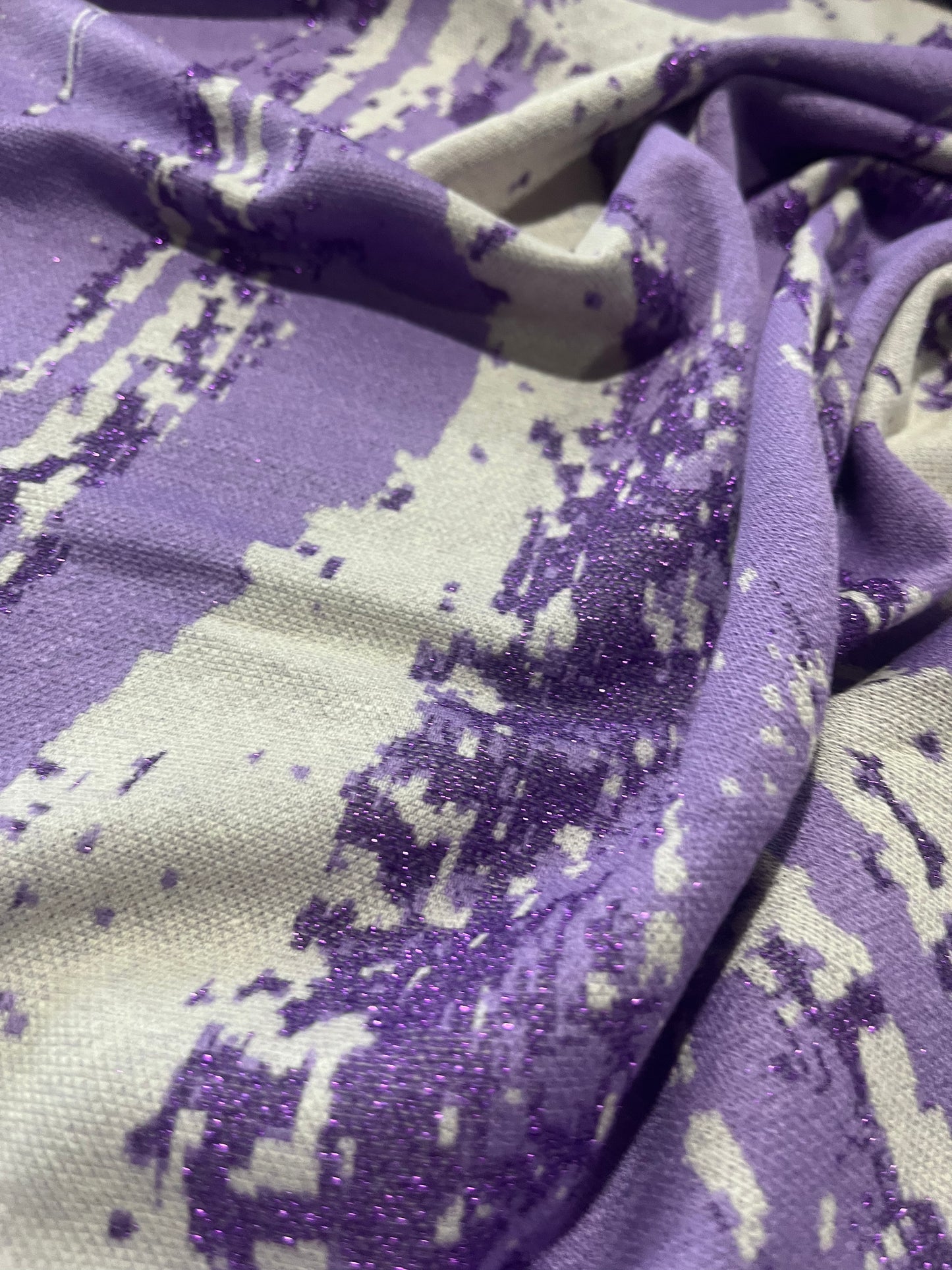 PORTIA 010 jersey jacquard with lurex