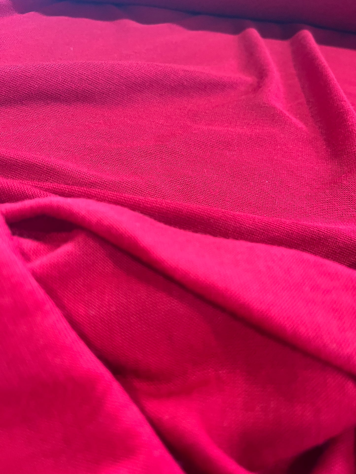 SUNDAY 53 tricot poly/viscose bright red