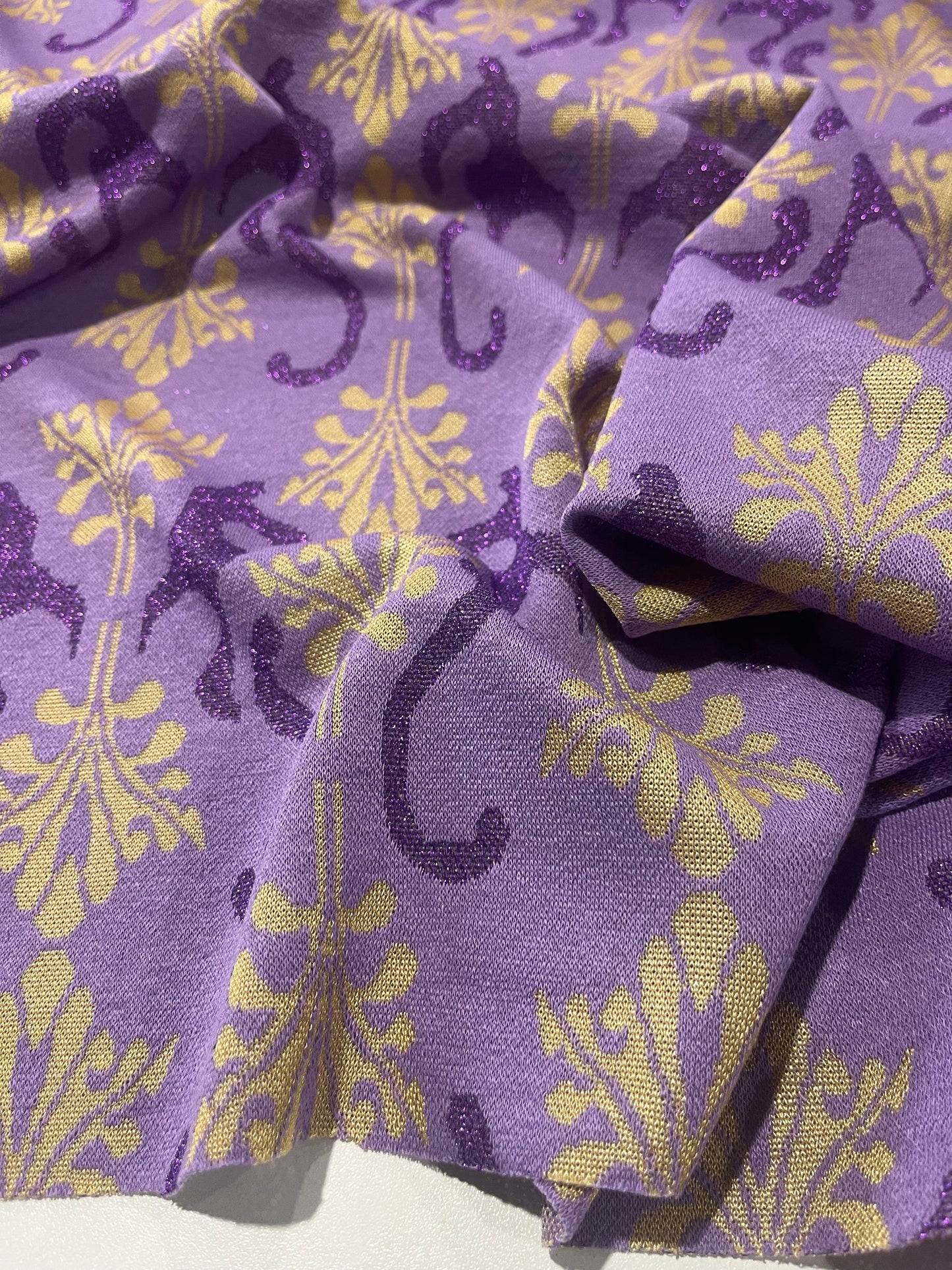 PORTIA 011 jersey jacquard with lurex