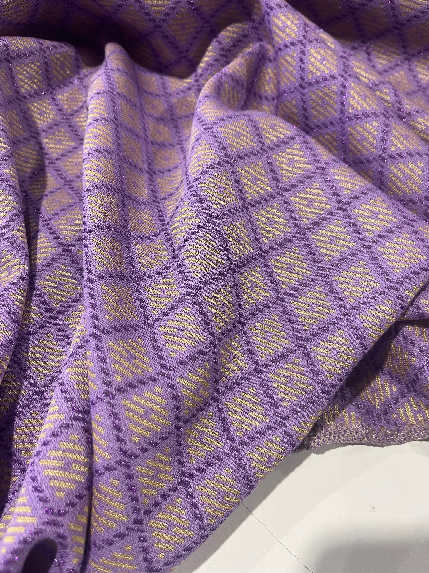 PORTIA 013 jersey jacquard with lurex