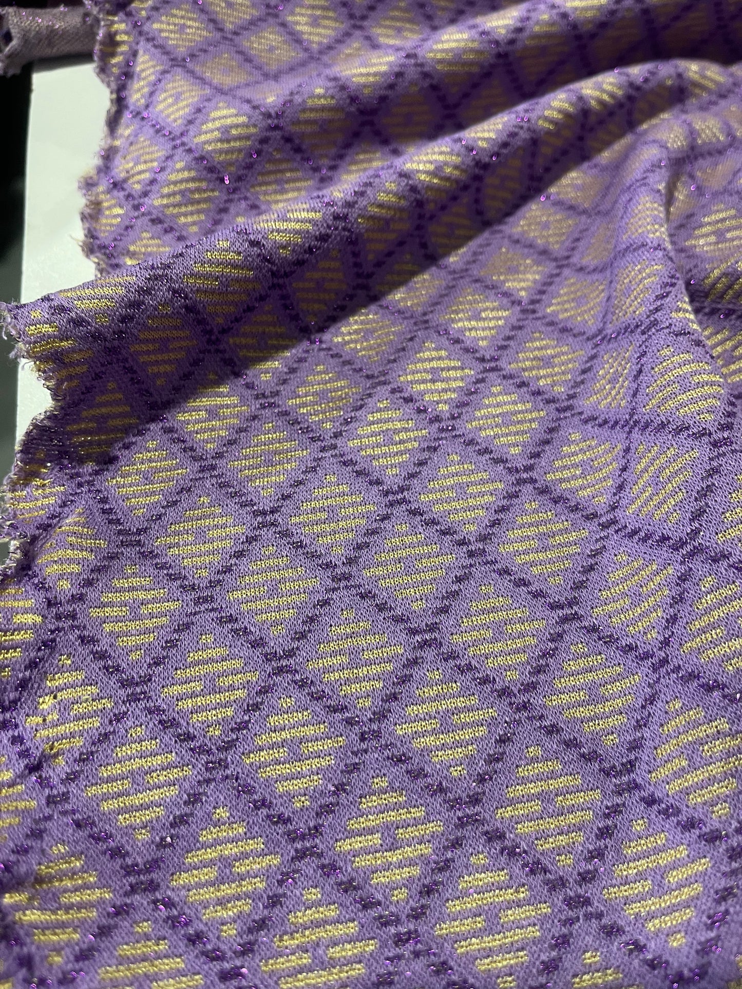 PORTIA 013 jersey jacquard with lurex