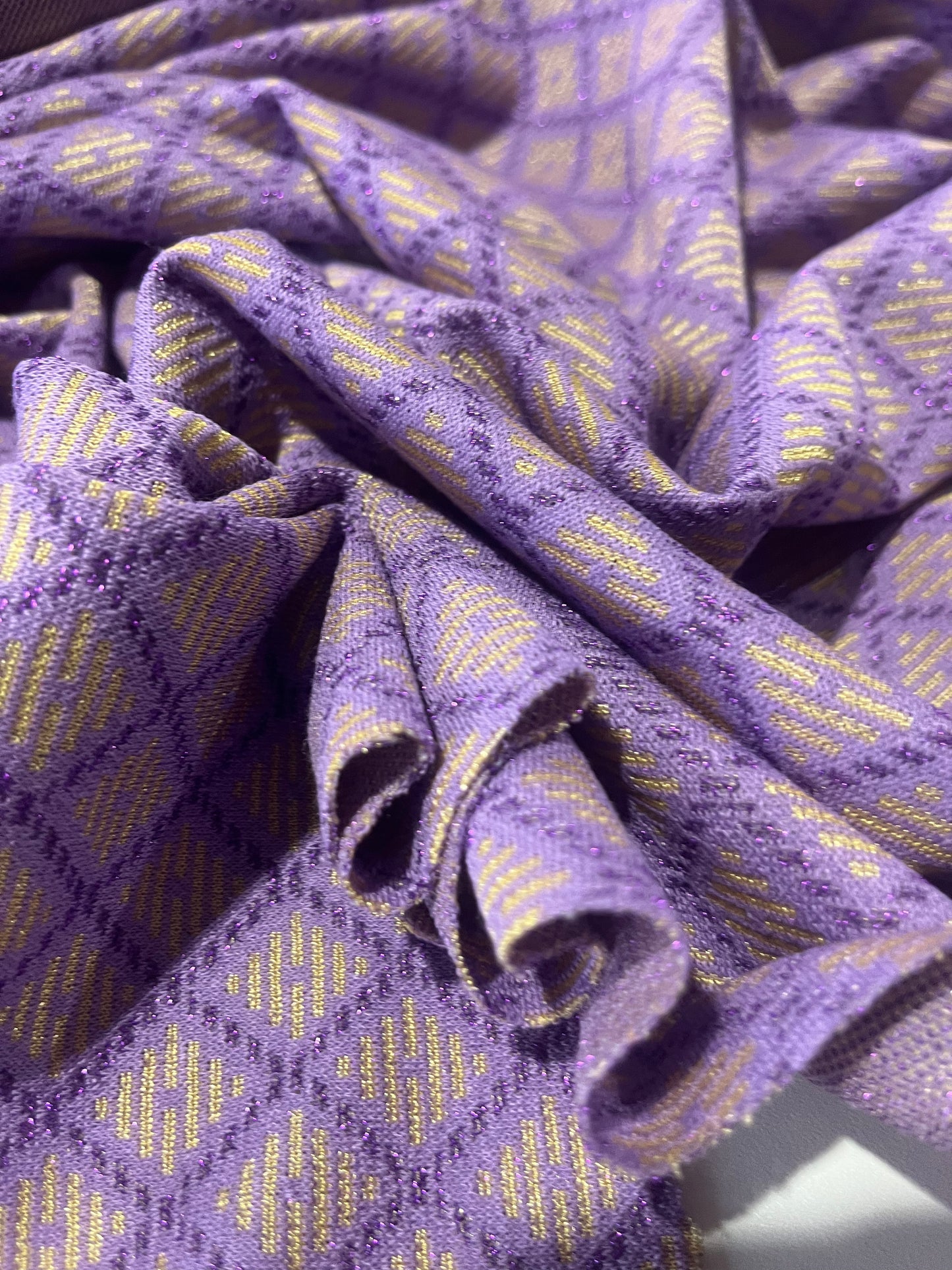 PORTIA 013 jersey jacquard with lurex