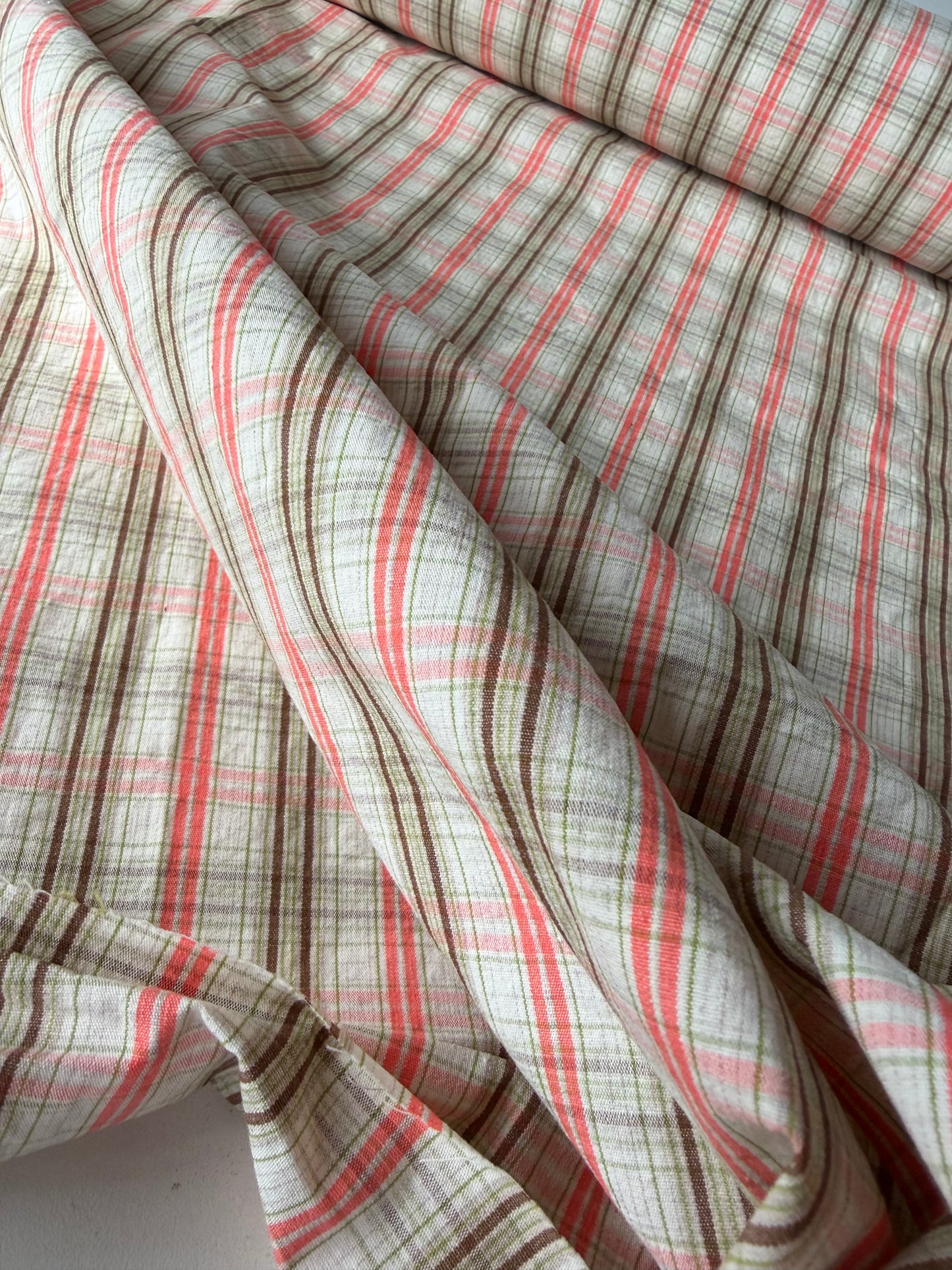 STAN 035 washed heavy cotton checks