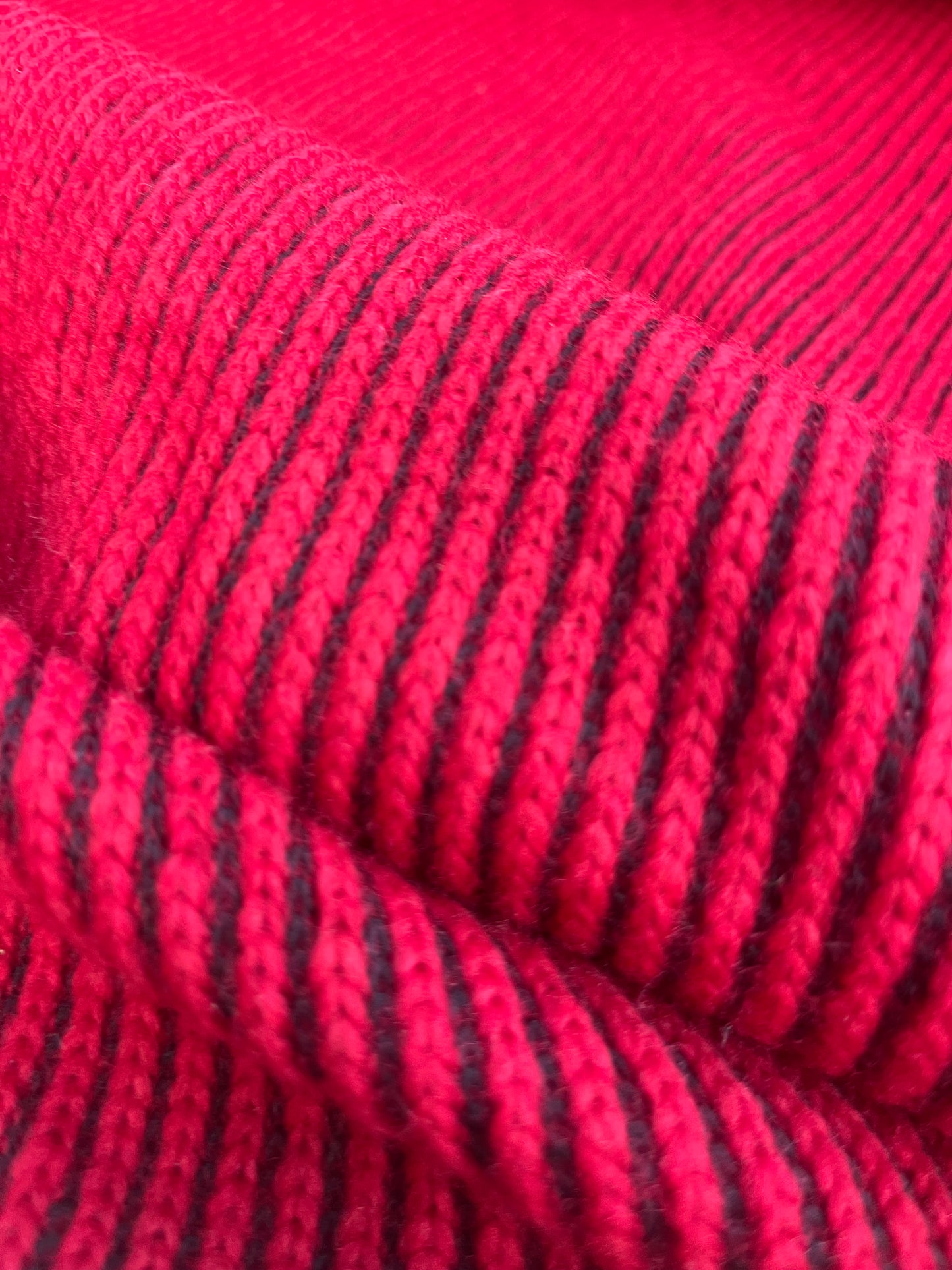 RW 034 heavy wool knit red