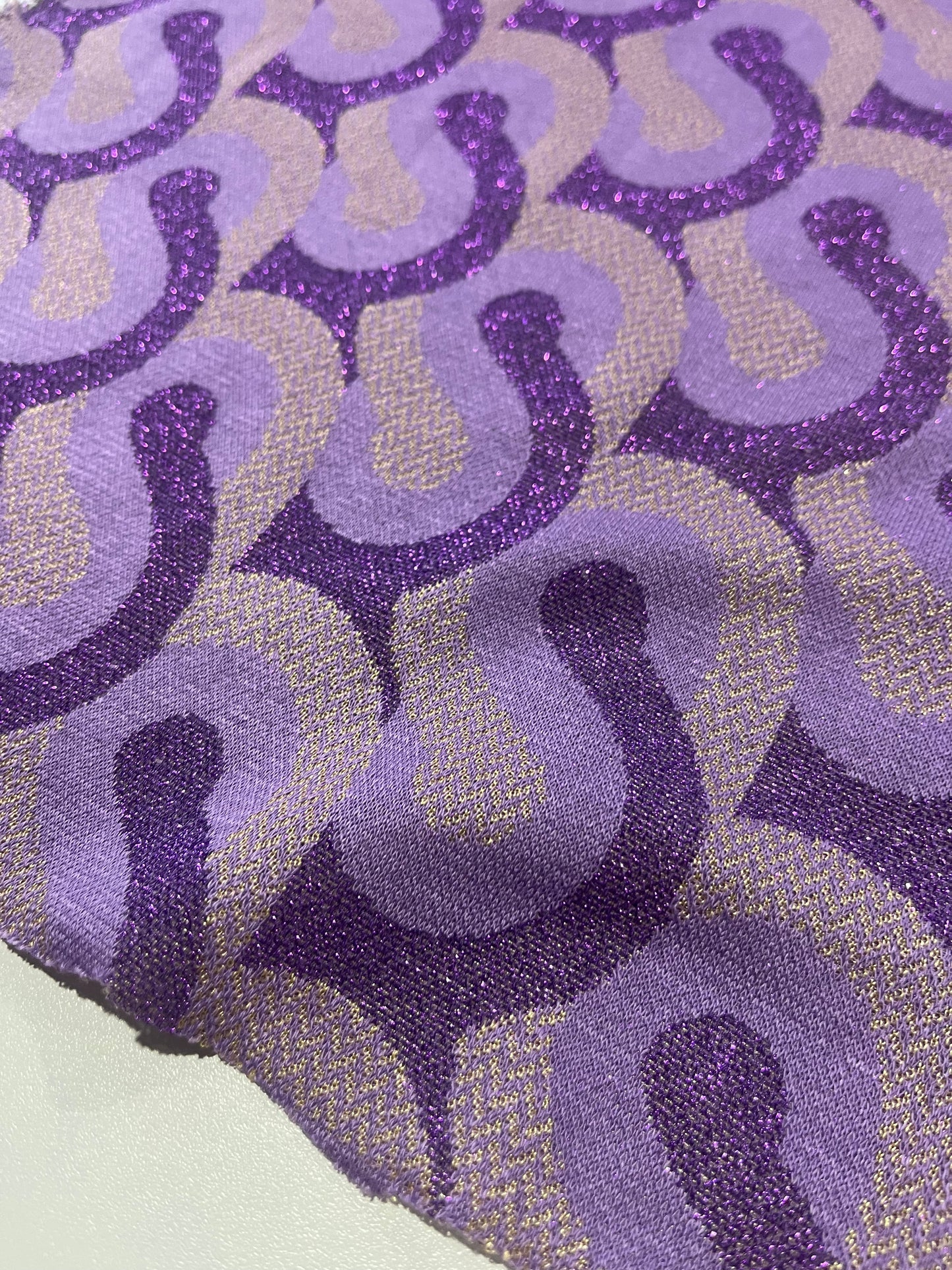 PORTIA 014 jersey jacquard with lurex