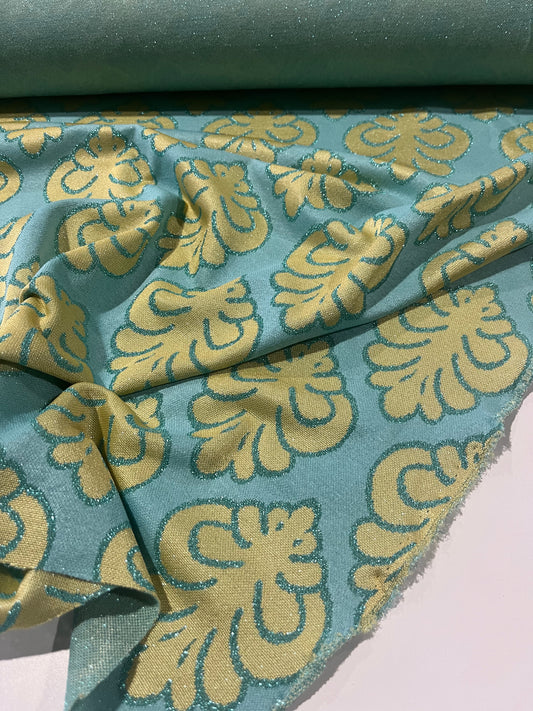 PORTIA 015 jersey jacquard with lurex