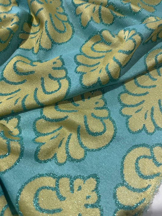 PORTIA 015 jersey jacquard with lurex