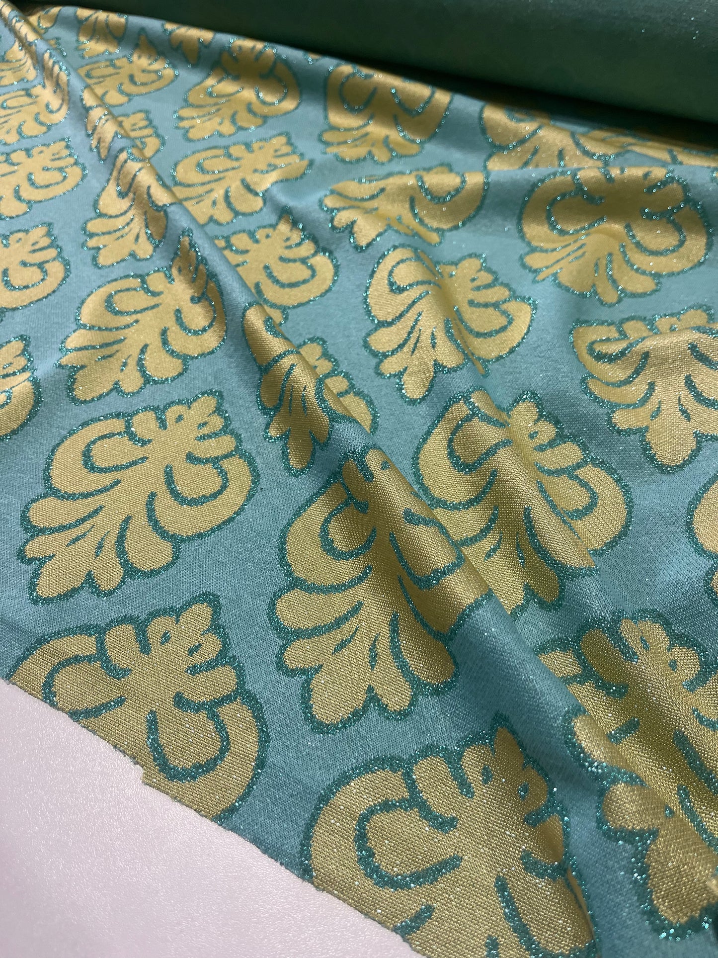 PORTIA 015 jersey jacquard with lurex