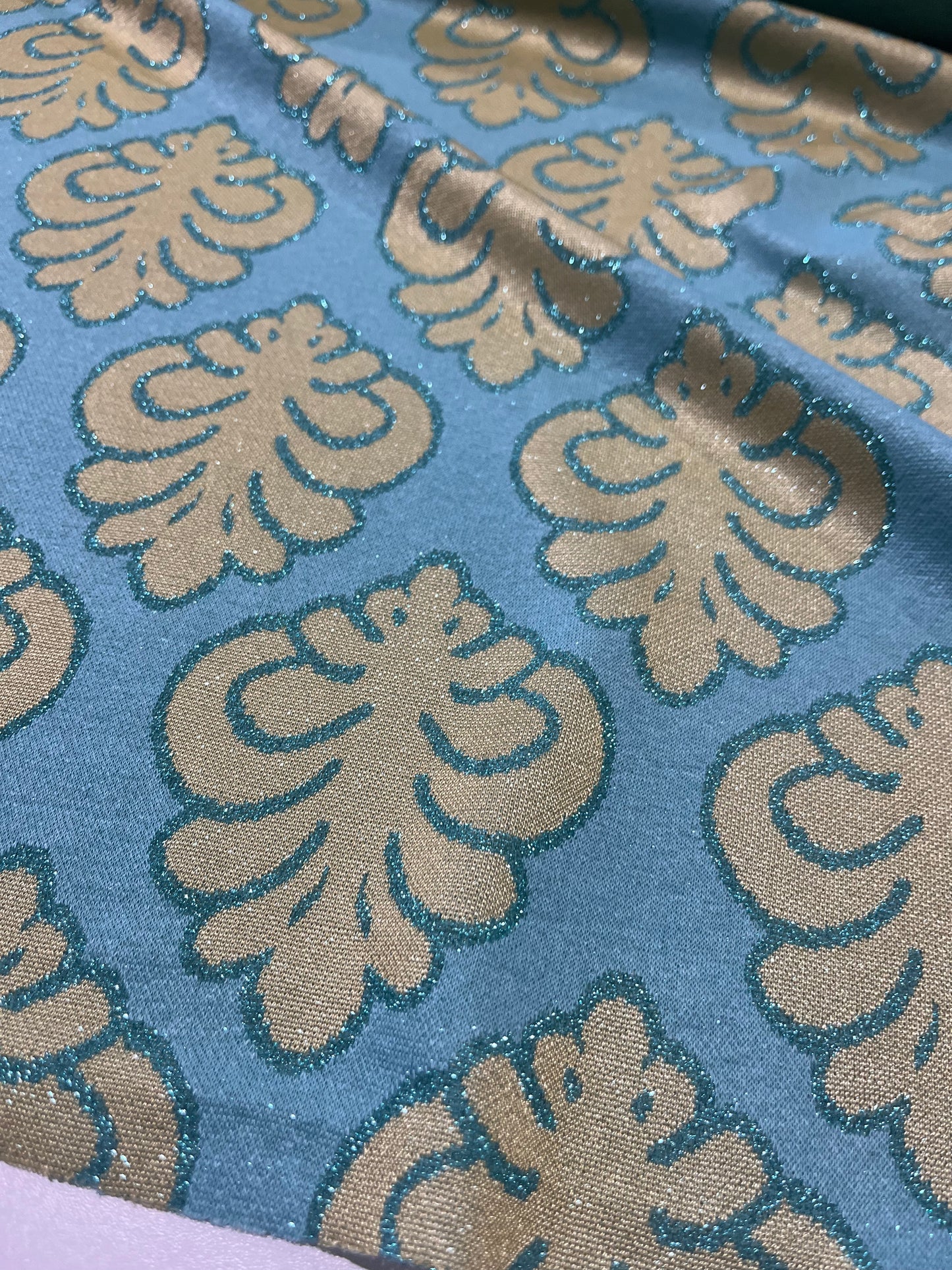 PORTIA 015 jersey jacquard with lurex