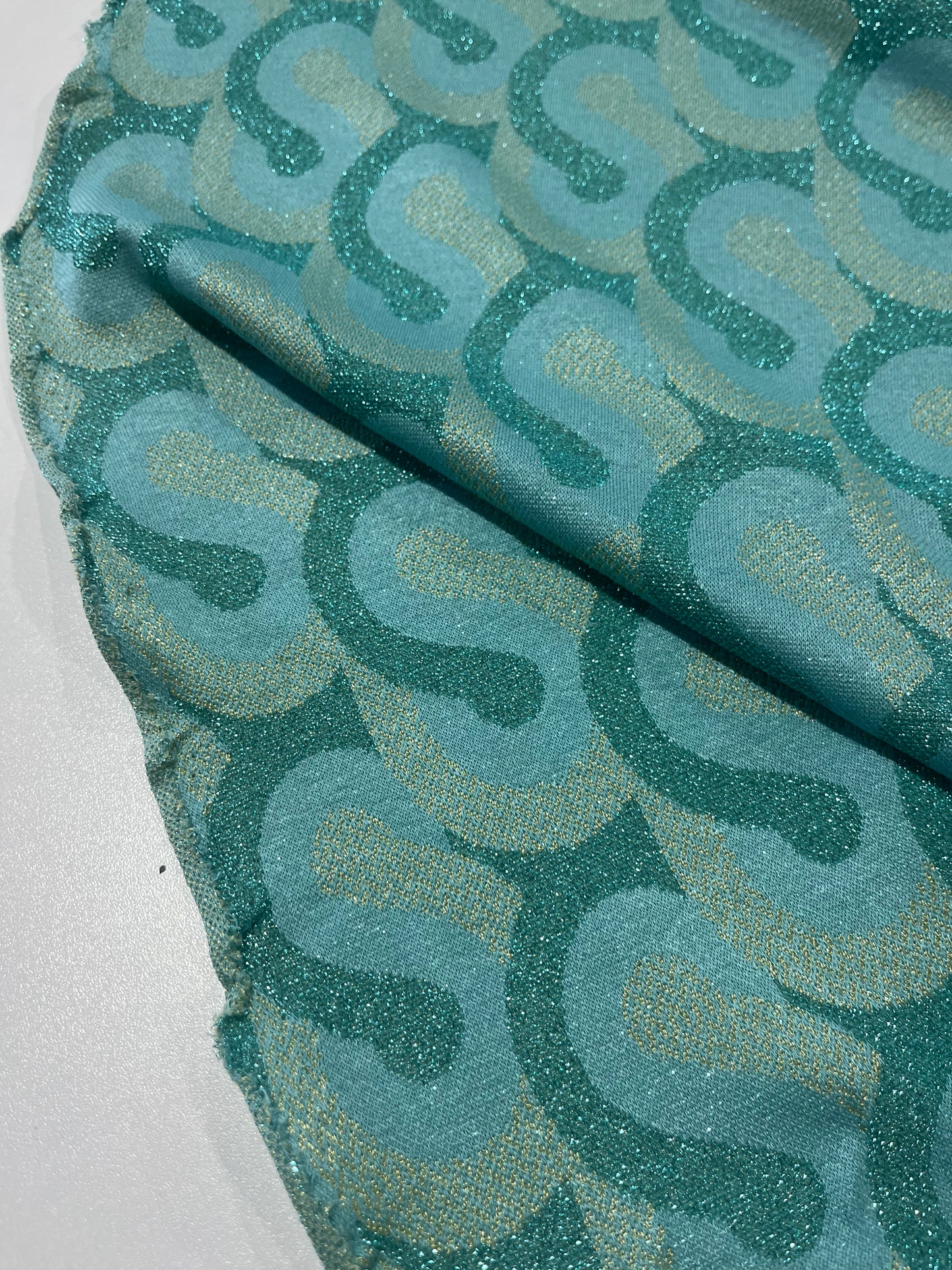 PORTIA 016 jersey jacquard with lurex