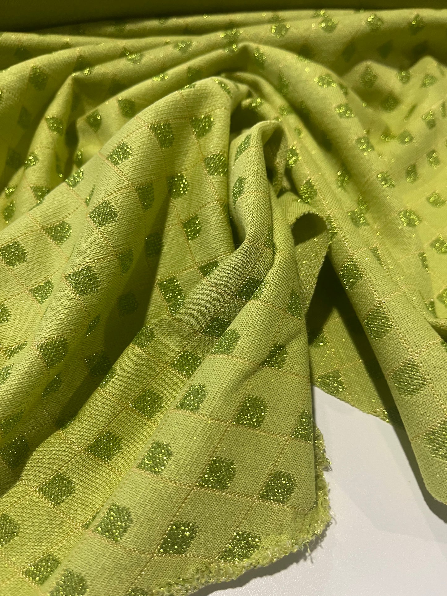 PORTIA 017 jersey jacquard with lurex