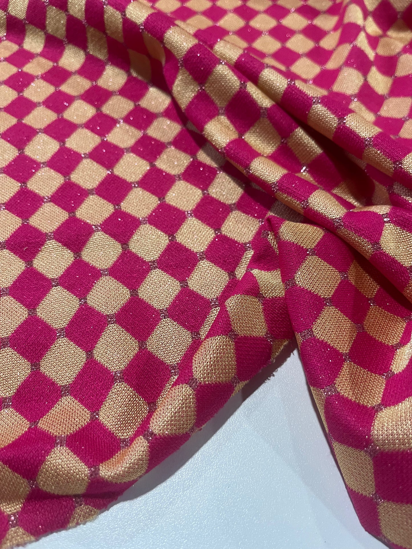 PORTIA 019 jersey jacquard with lurex