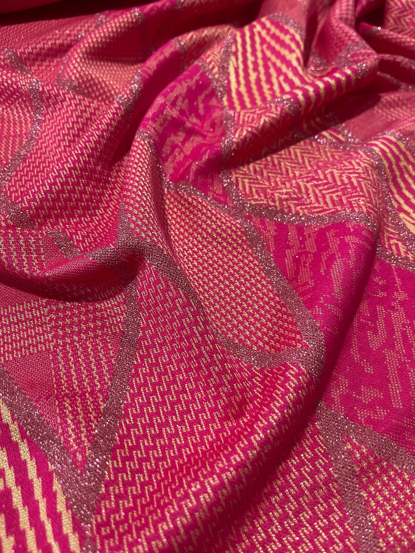 PORTIA 021 jersey jacquard with lurex