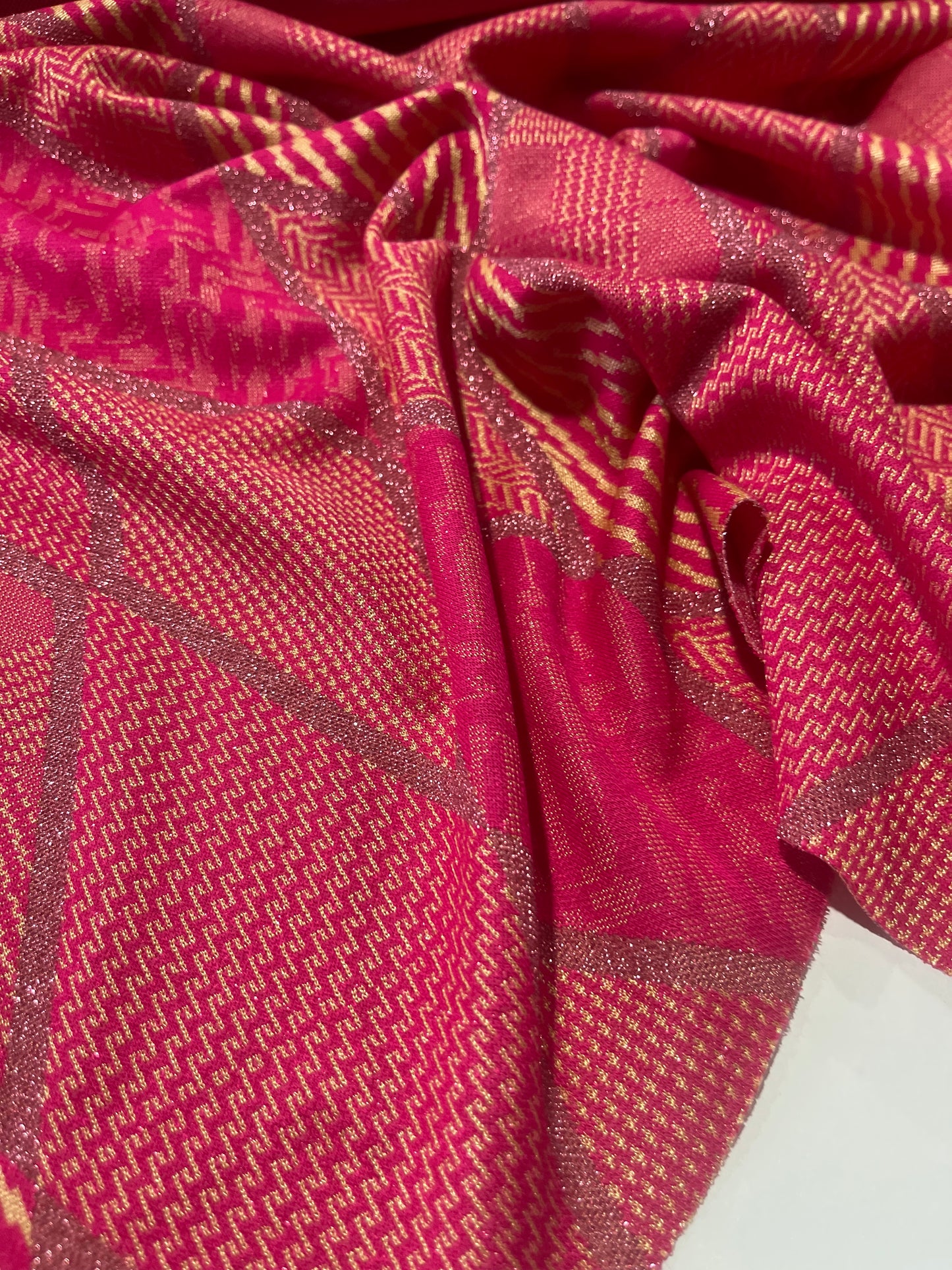 PORTIA 021 jersey jacquard with lurex