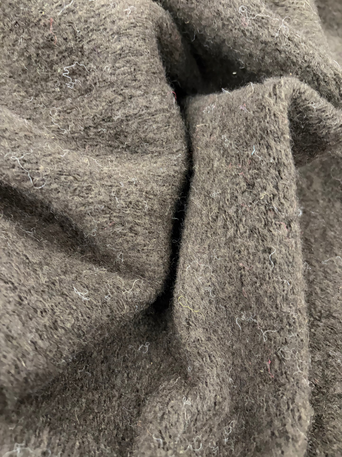 DARIA 030 ldark brown boiled wool