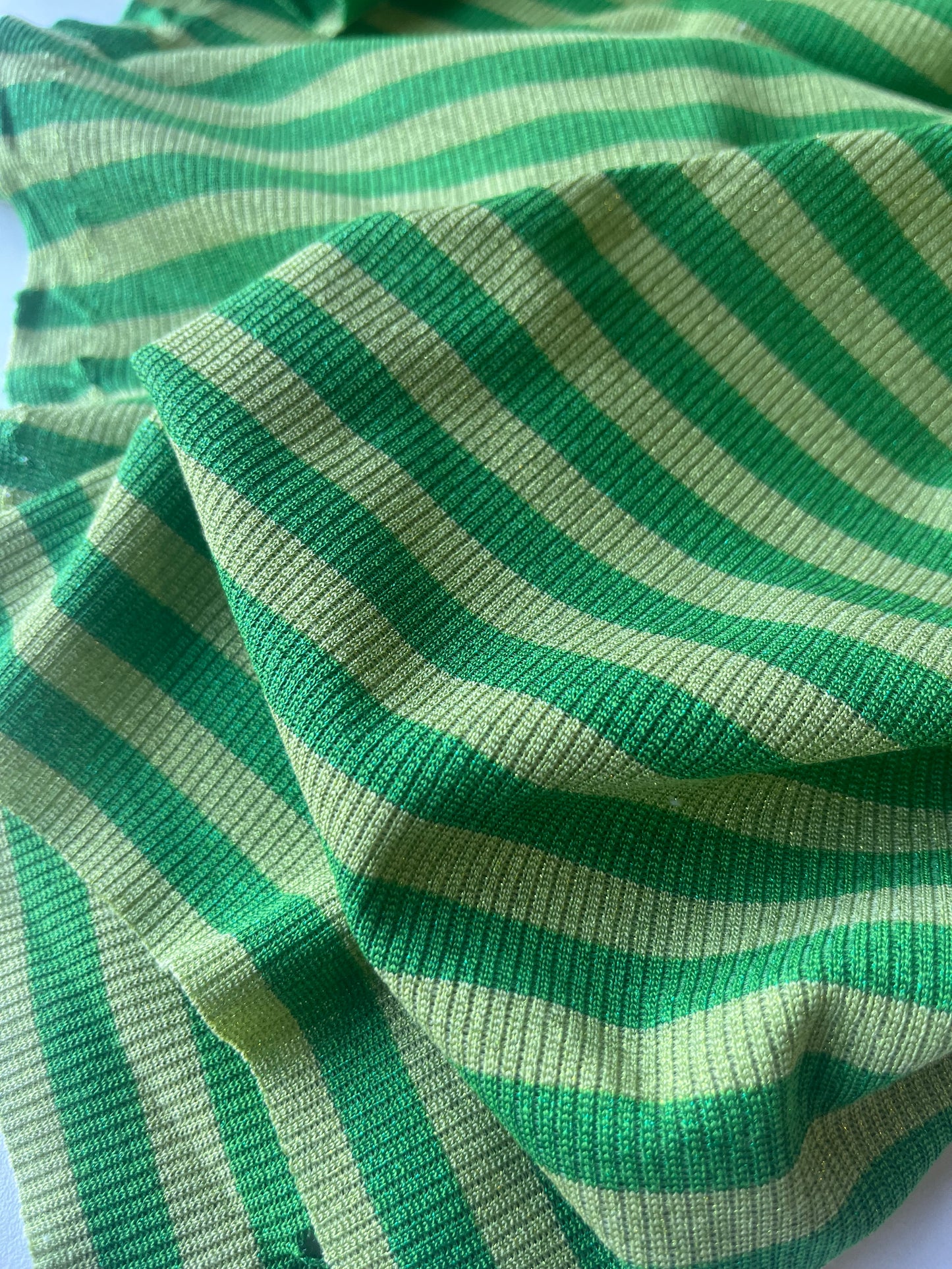 PORTIA 029 jersey rib stripe 2/1 with lurex