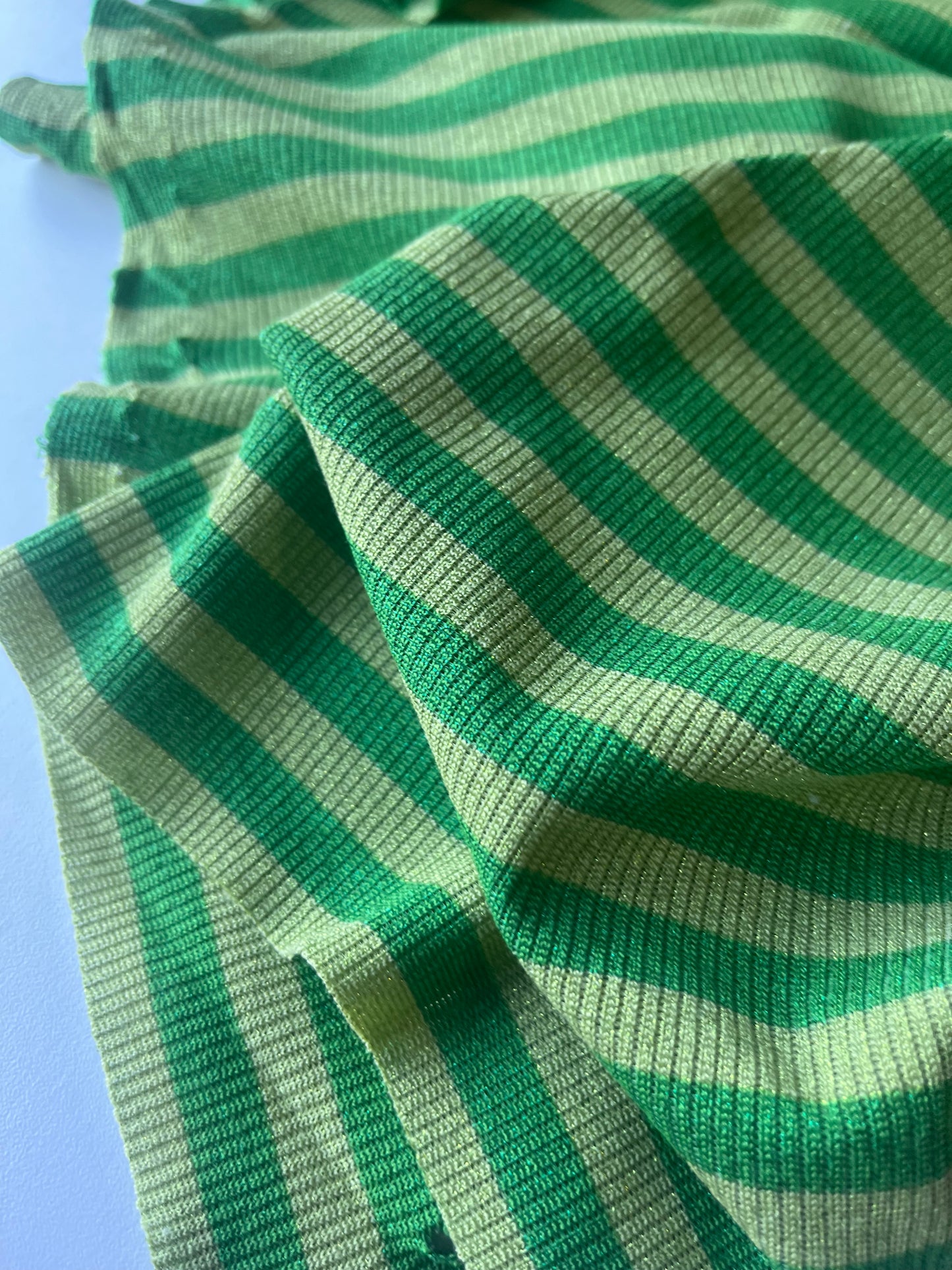 PORTIA 029 jersey rib stripe 2/1 with lurex