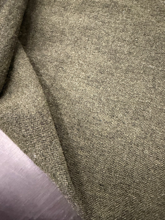 DARIA 037 Shetland wool tweed green
