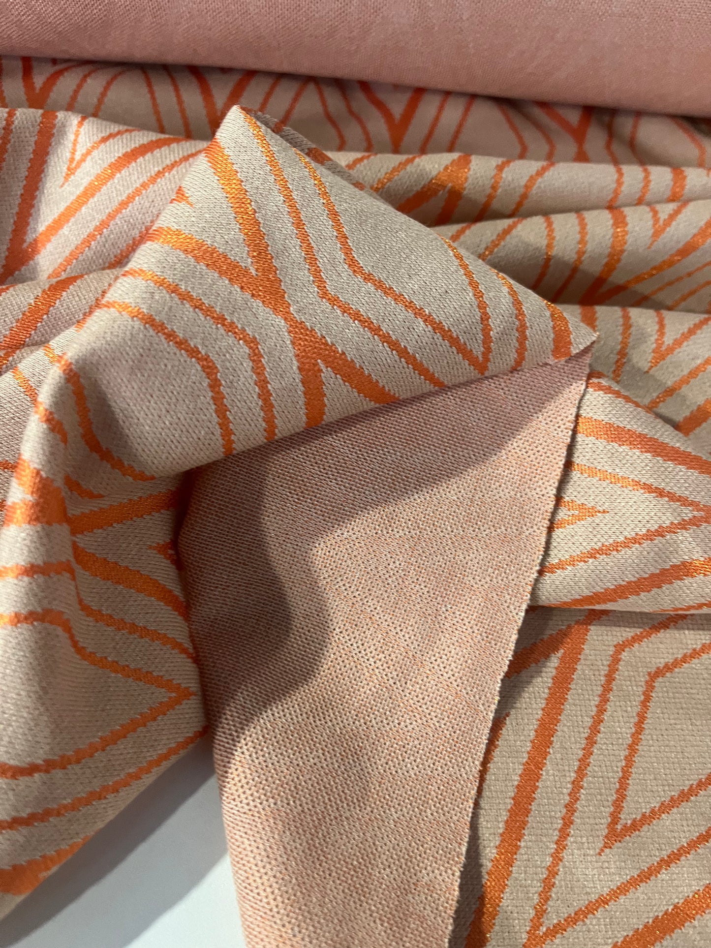 PORTIA 034 jersey jacquard with lurex