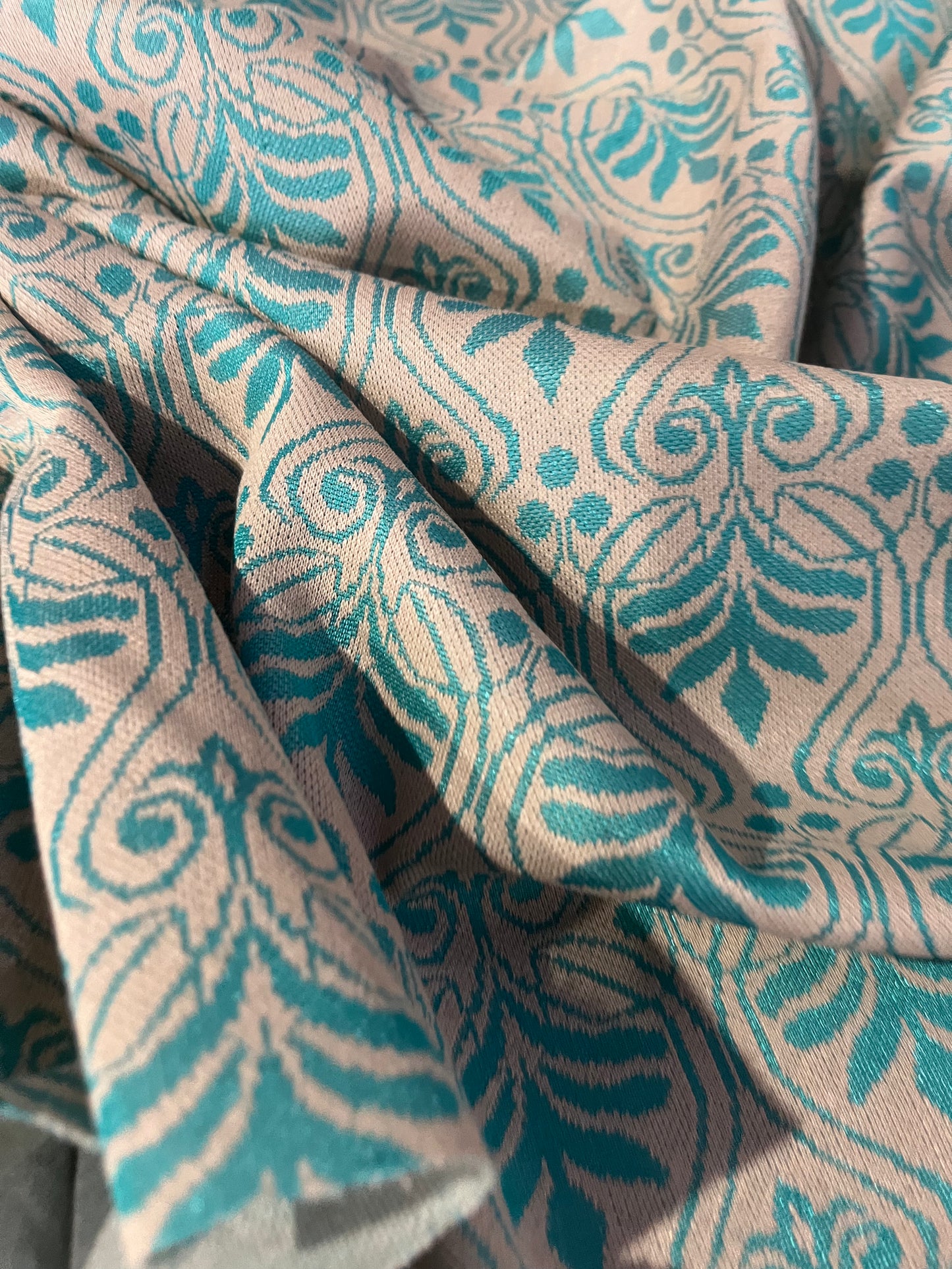 PORTIA 044 jersey jacquard with lurex