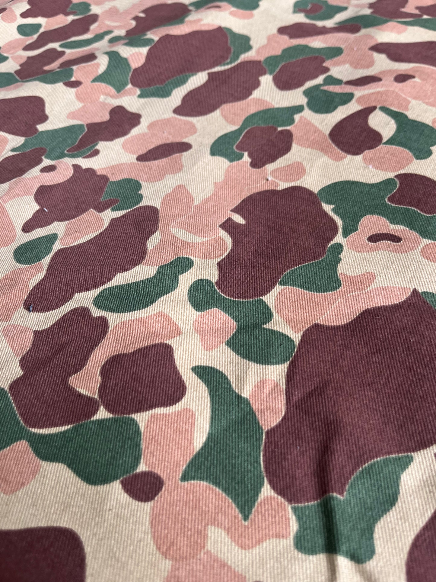 LC RAOUL 015 cotton twill flowery camouflage