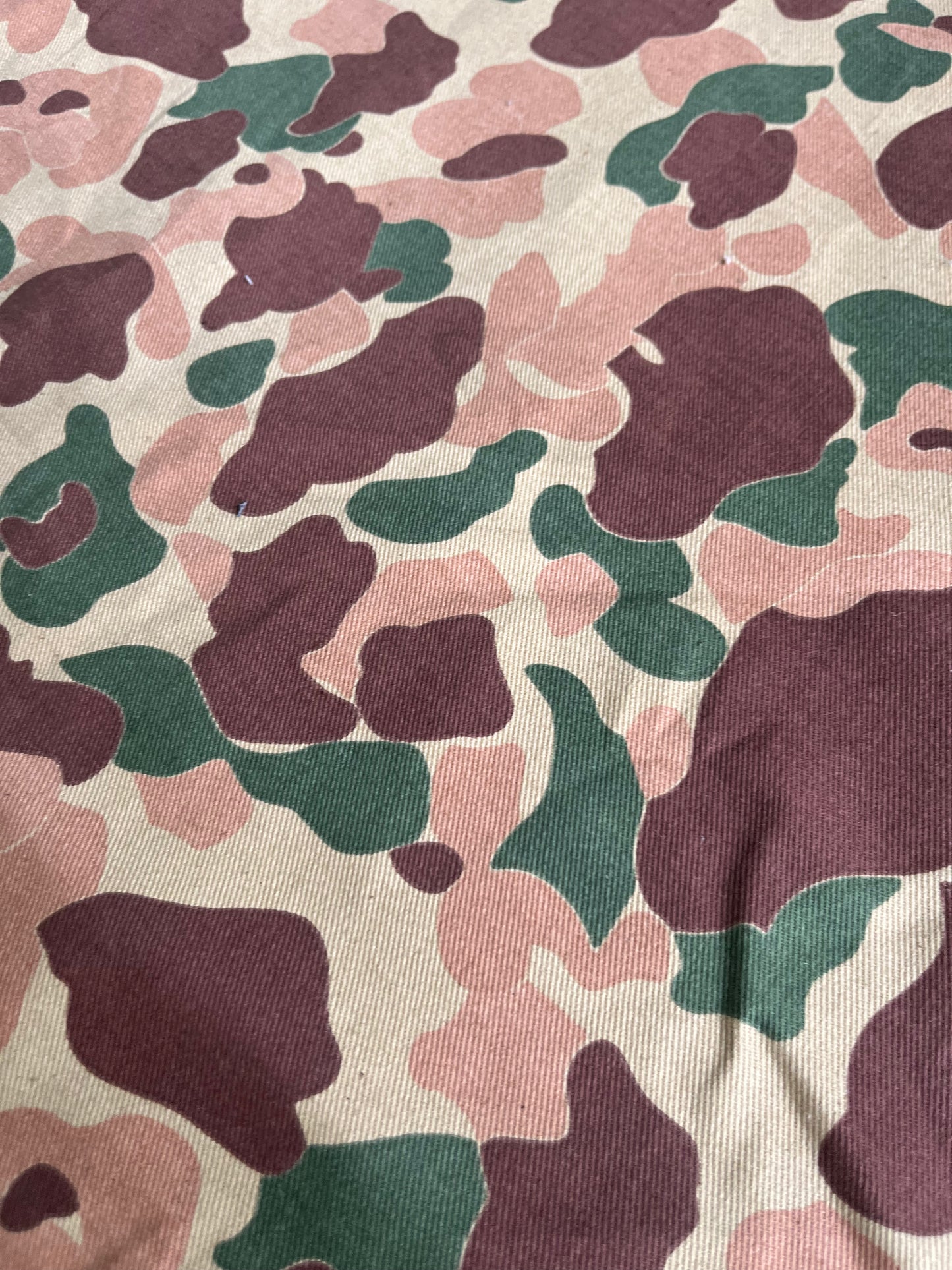 LC RAOUL 015 cotton twill flowery camouflage