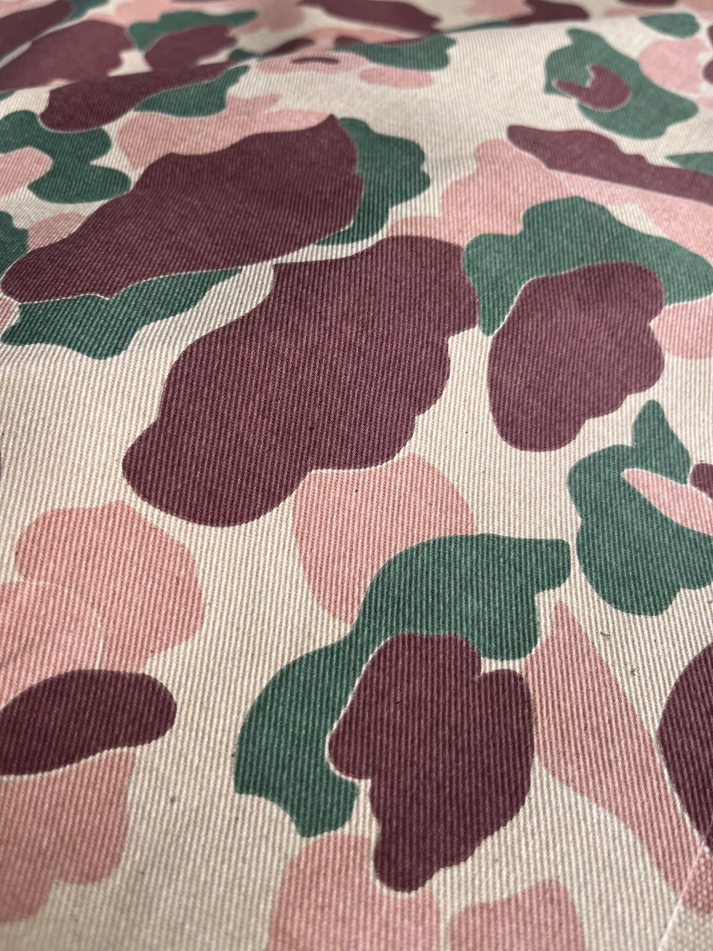 LC RAOUL 015 cotton twill flowery camouflage