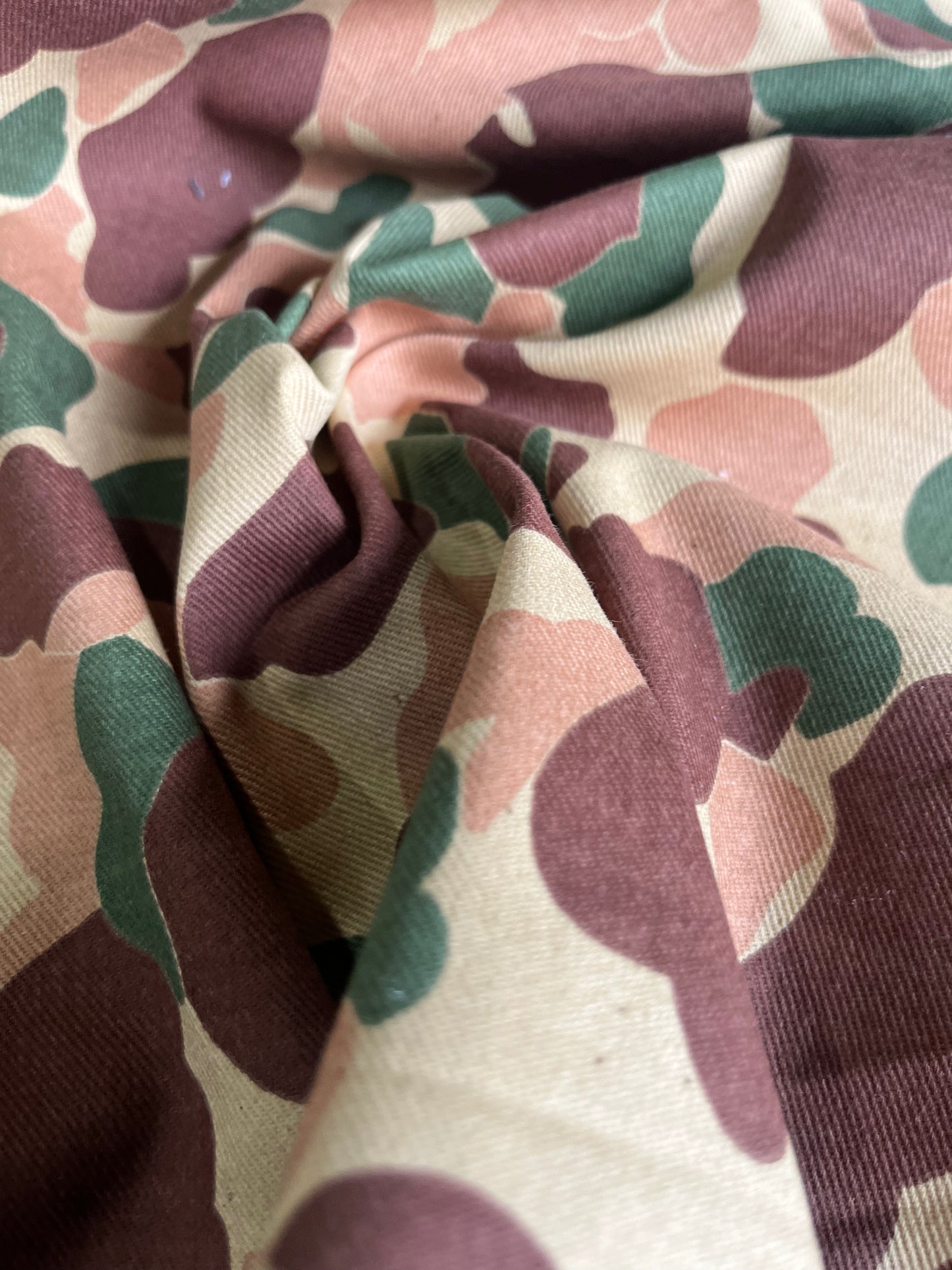 LC RAOUL 015 cotton twill flowery camouflage