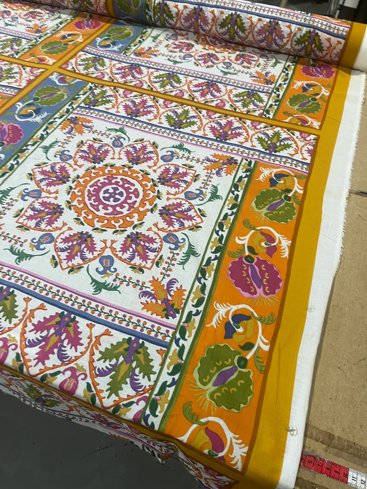 Mattia 1030 cotton voile foulard style print