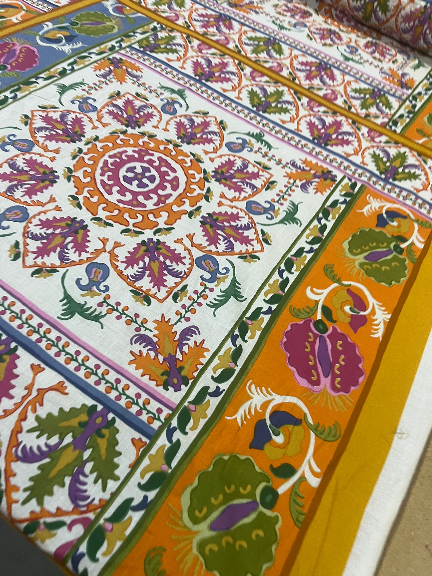 Mattia 1030 cotton voile foulard style print