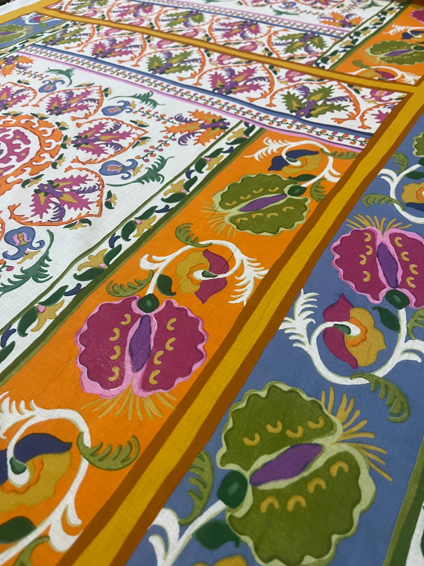 Mattia 1030 cotton voile foulard style print