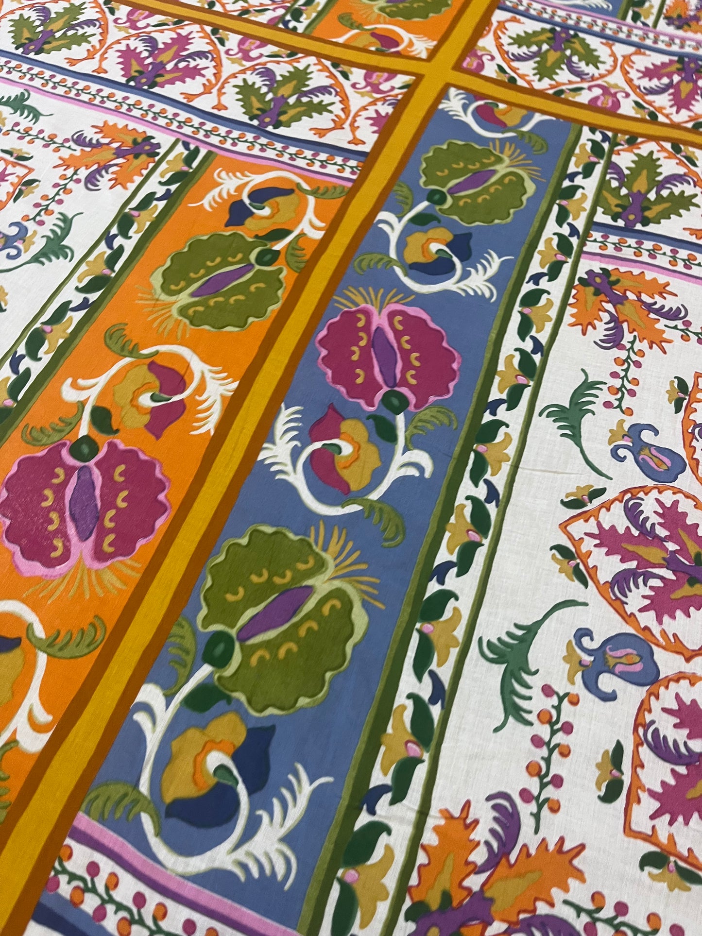 Mattia 1030 cotton voile foulard style print