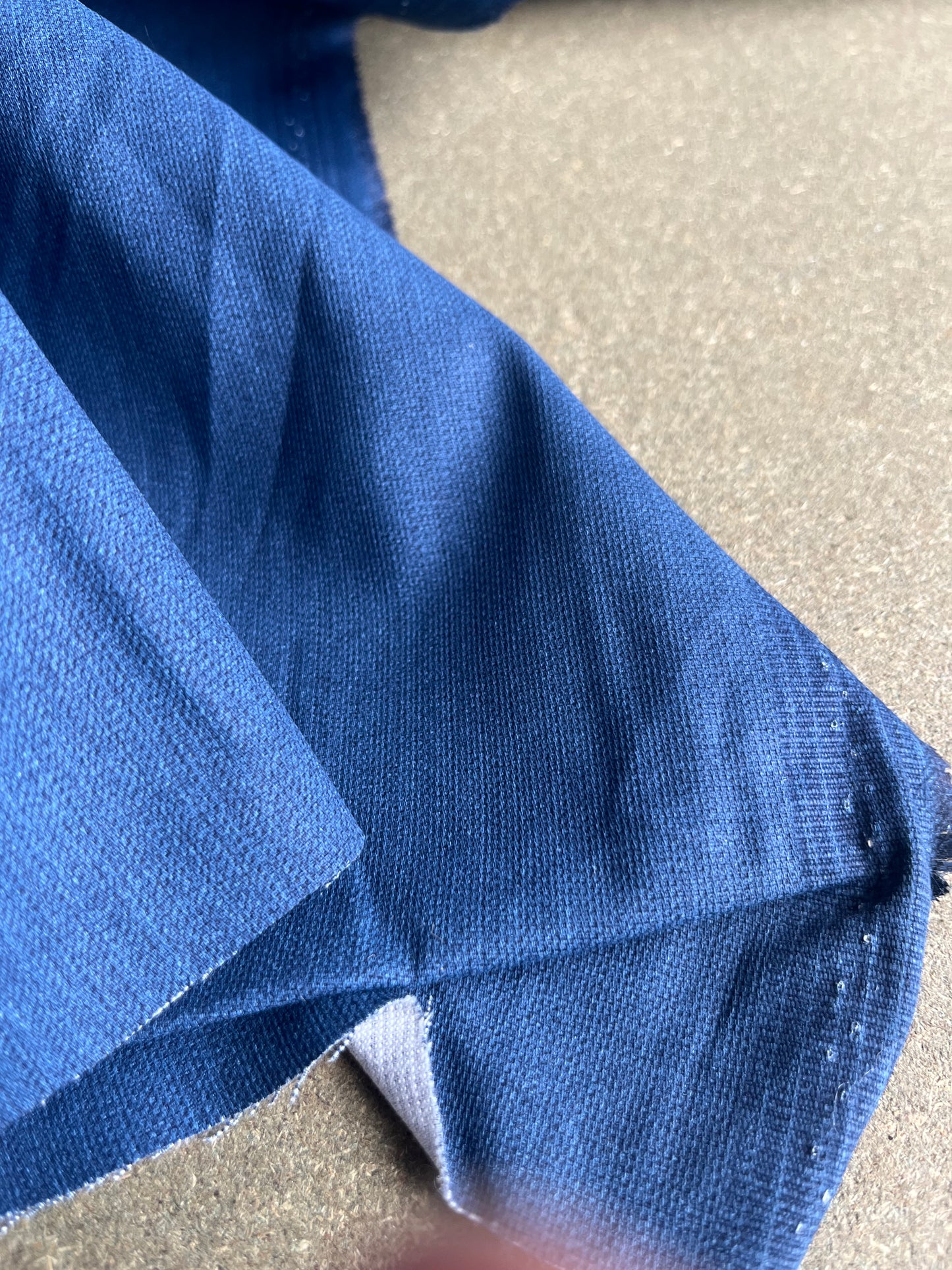 RAOUL 026 cotton elasthane structured jeans look dark indigo