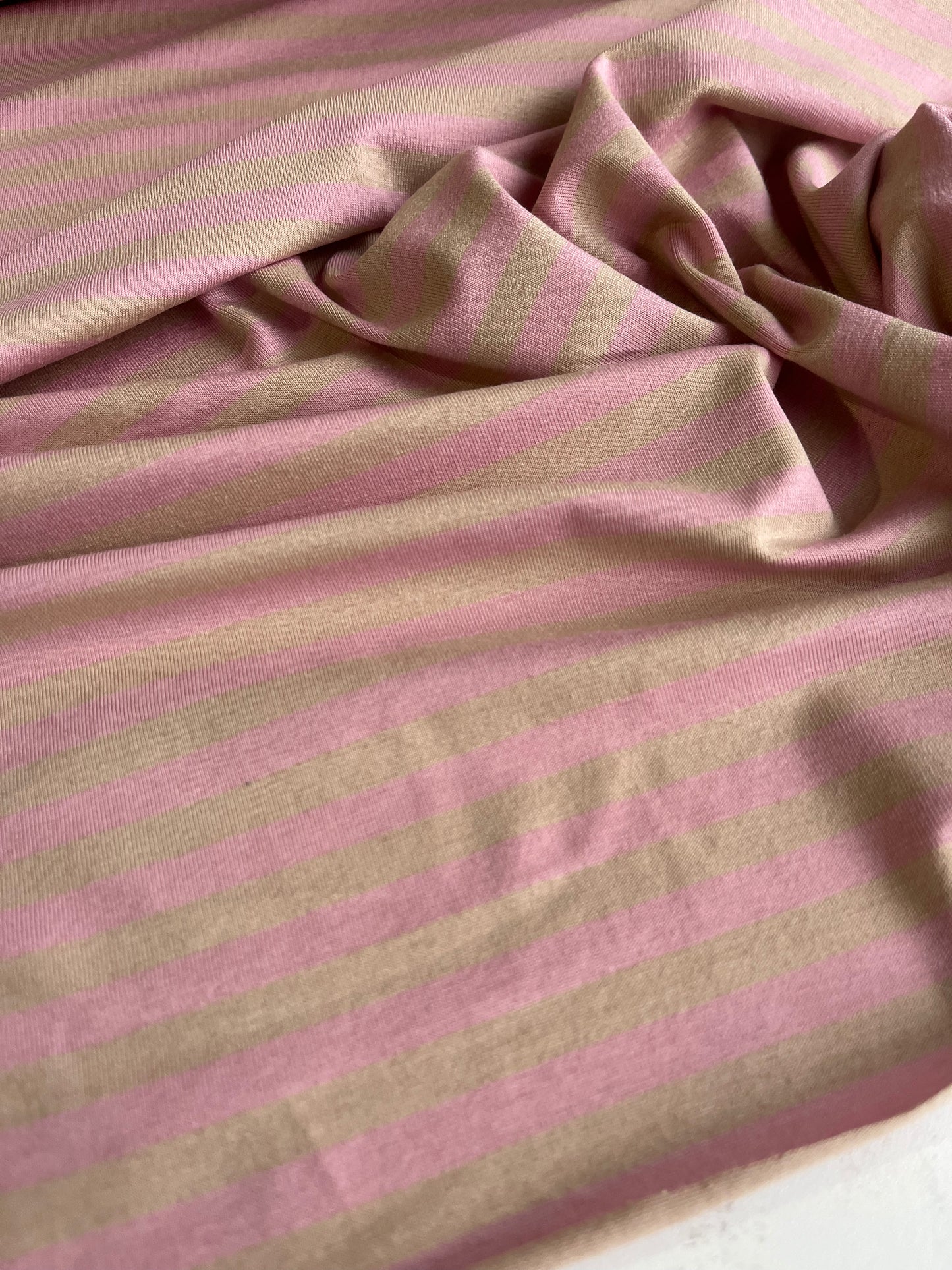 OLGA 013 viscose jersey stripes