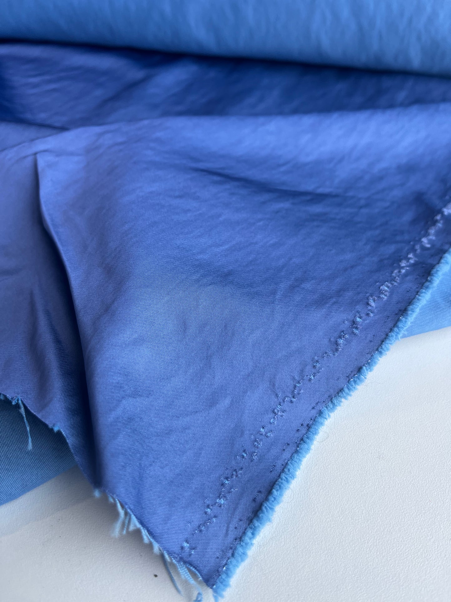 TANIA 001 Heavy Satin With Cotton indigo