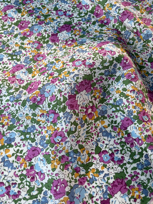ANDREA 014 cotton voile "multicolour millefleurs edit"