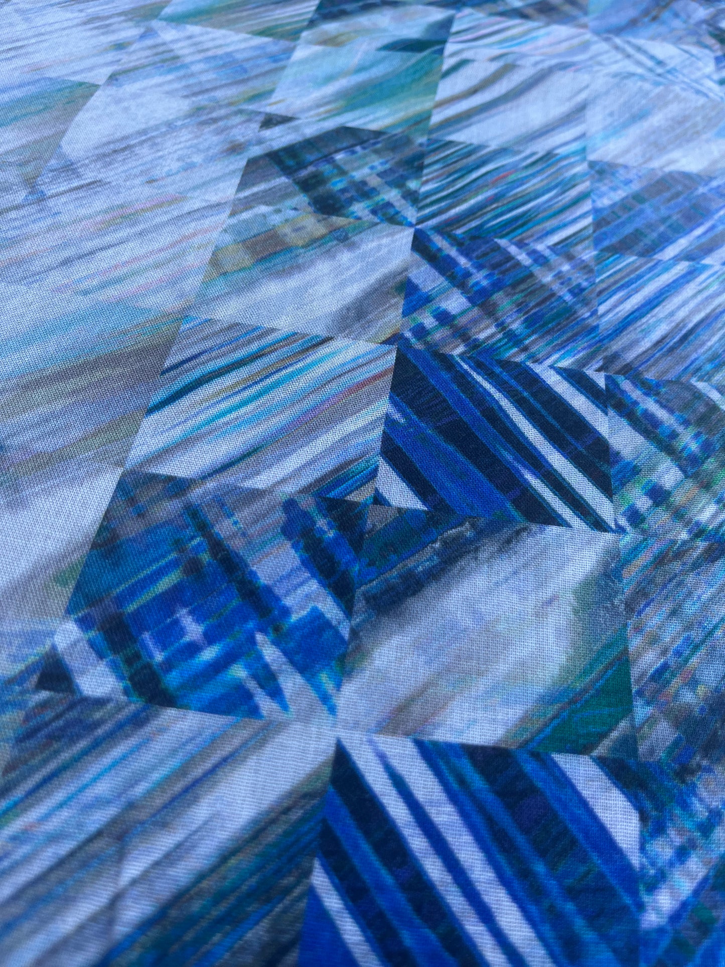RW 072 cotton gaze "checkered jungle"