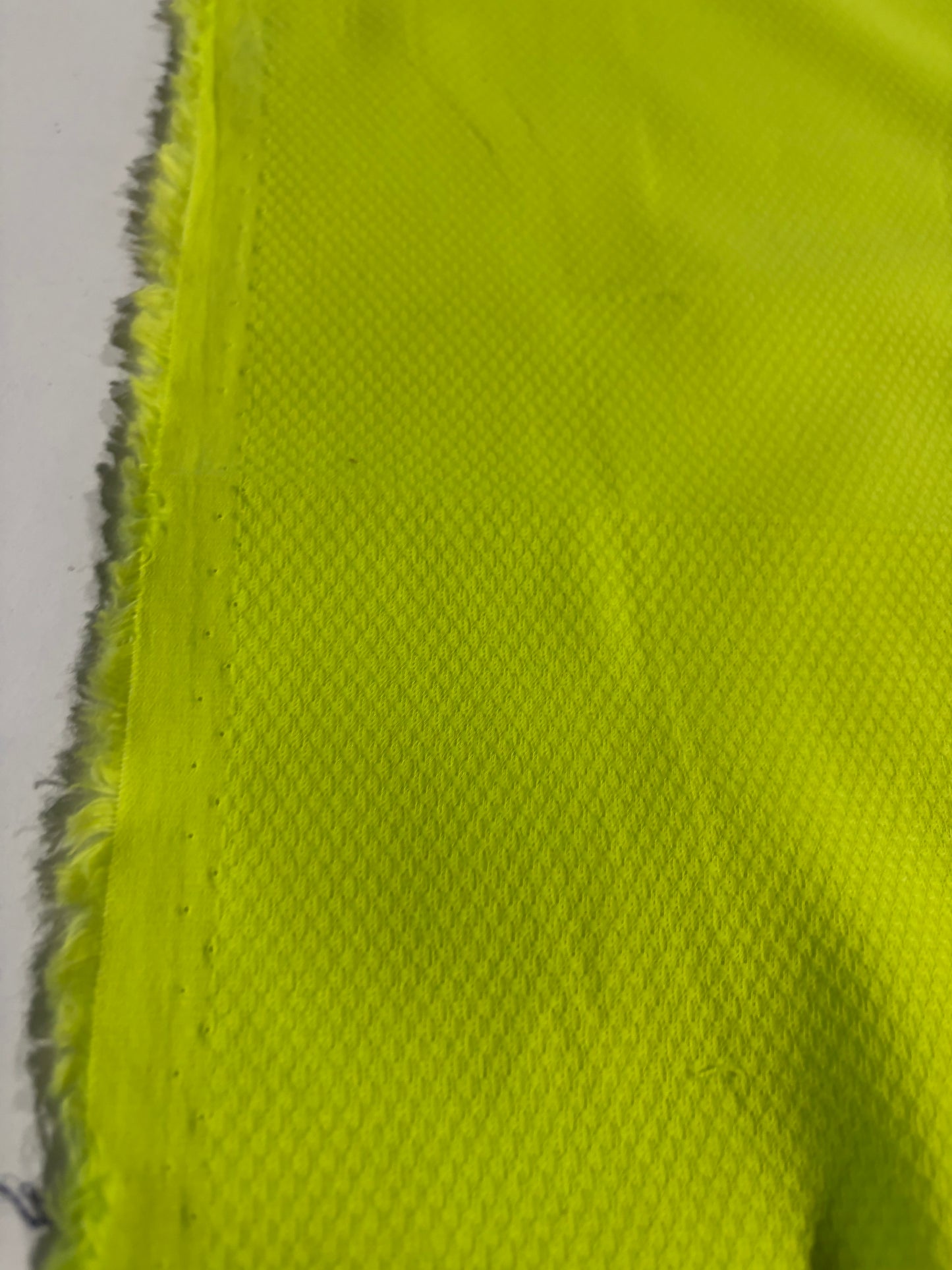 KRUSTY 016 lime cotton stretch piqué