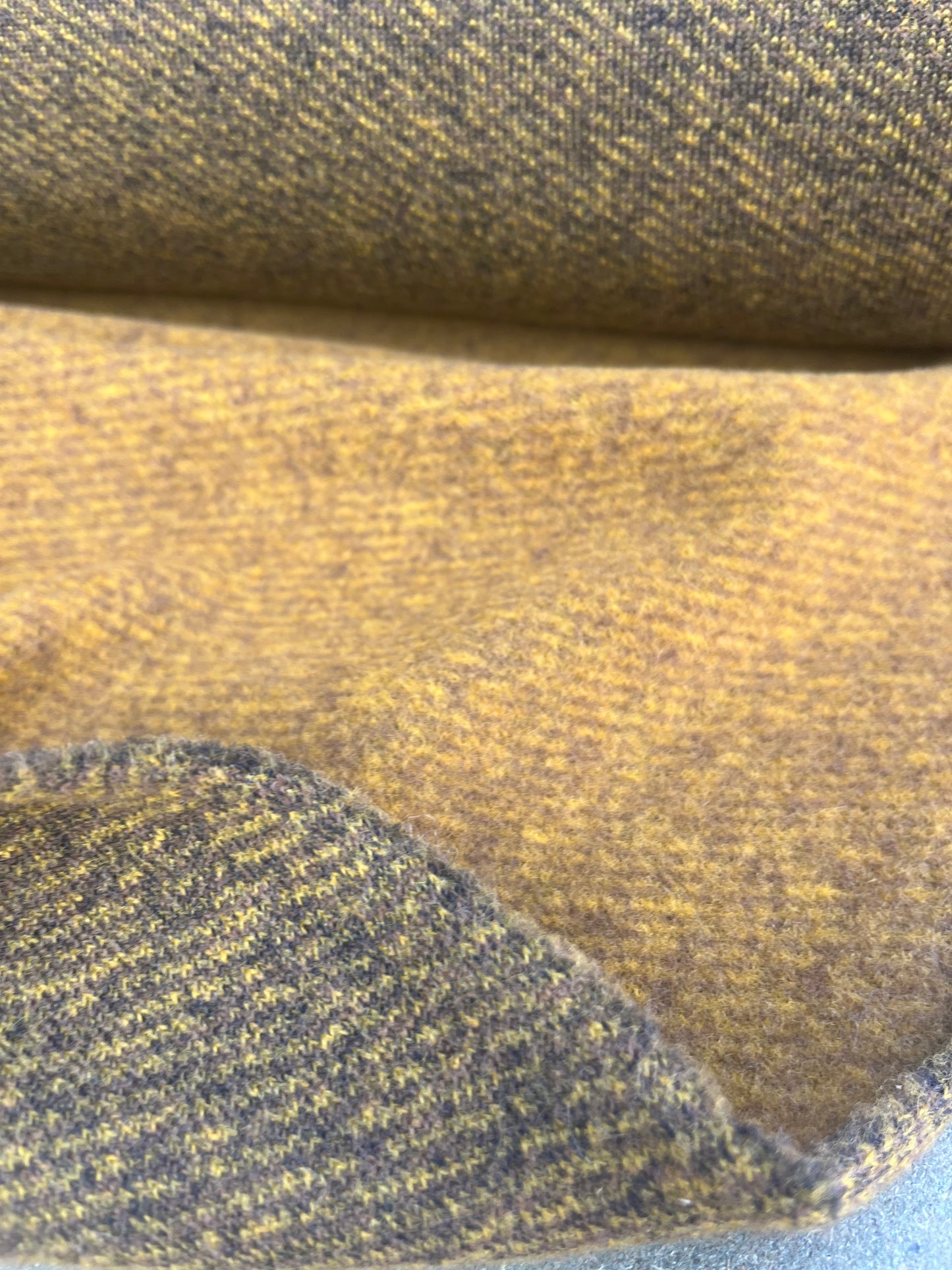 RW 087 heavy boiled wool diagonal weavy