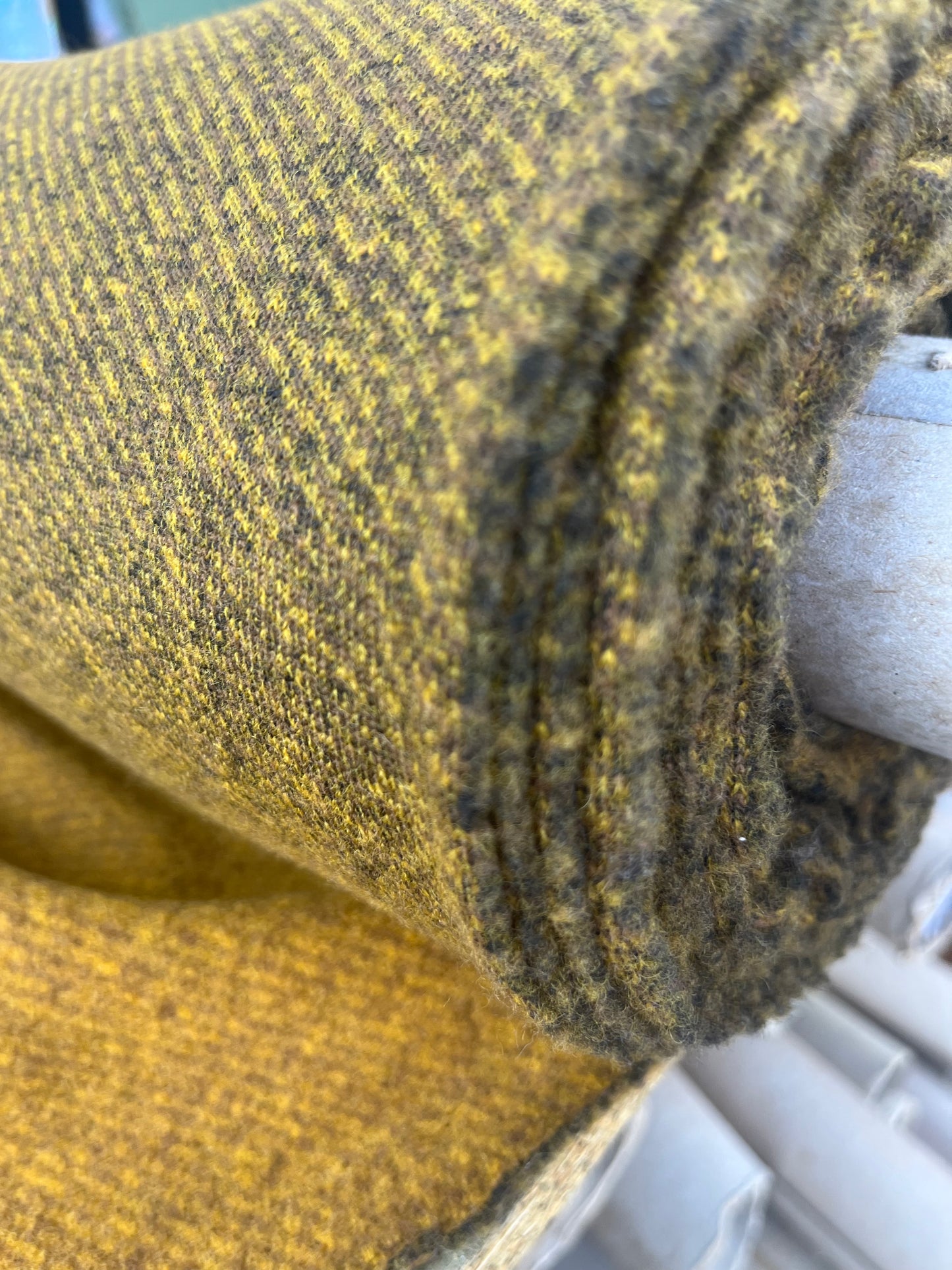 RW 087 heavy boiled wool diagonal weavy