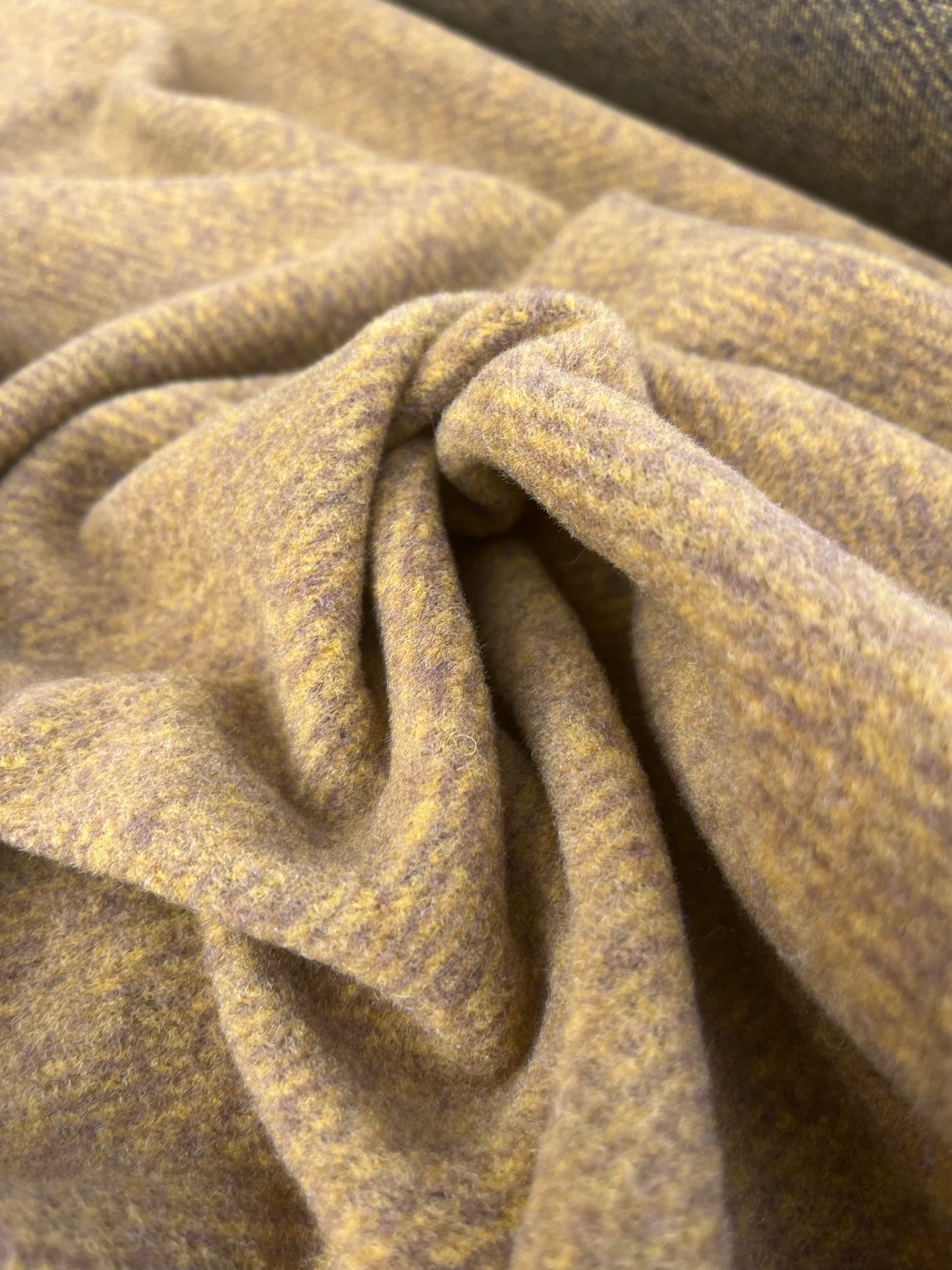 RW 087 heavy boiled wool diagonal weavy