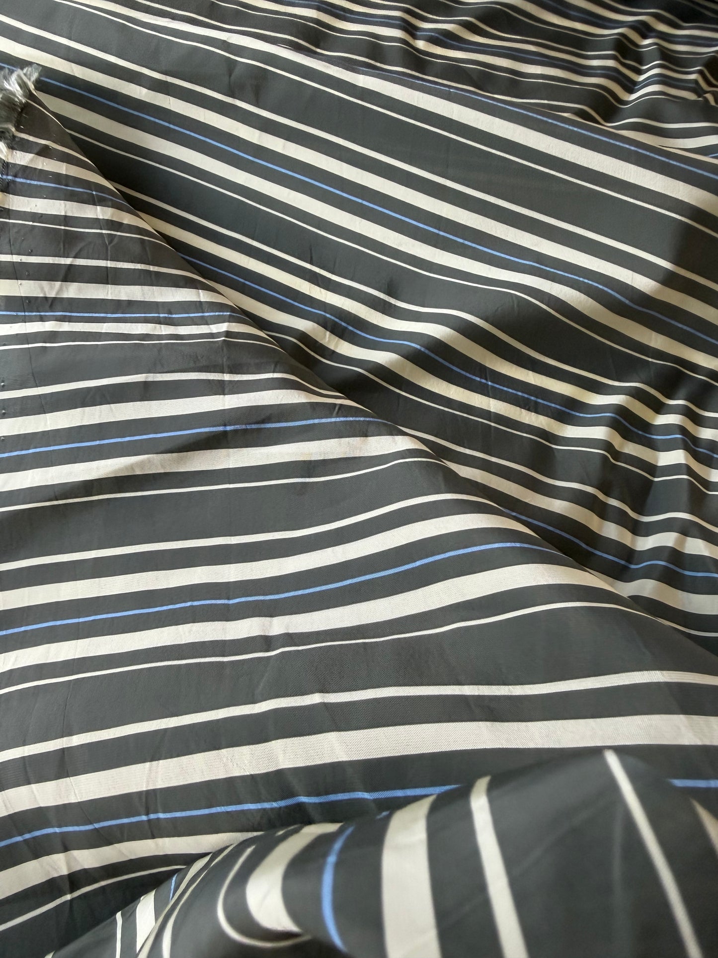 PC AL 008 colourwoven stripe brown/ecru/blue
