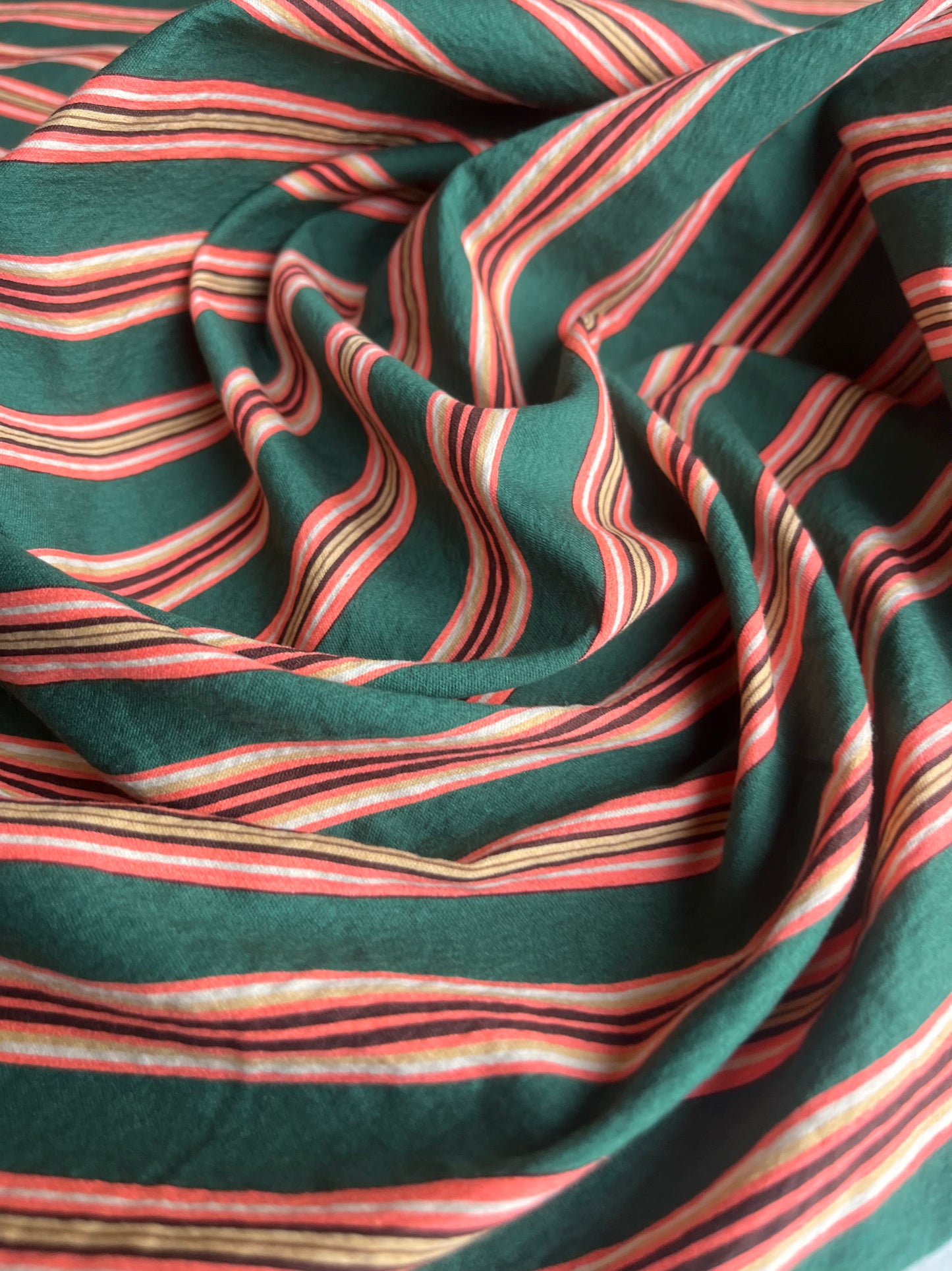 TANIA 025 woven cotton stripes