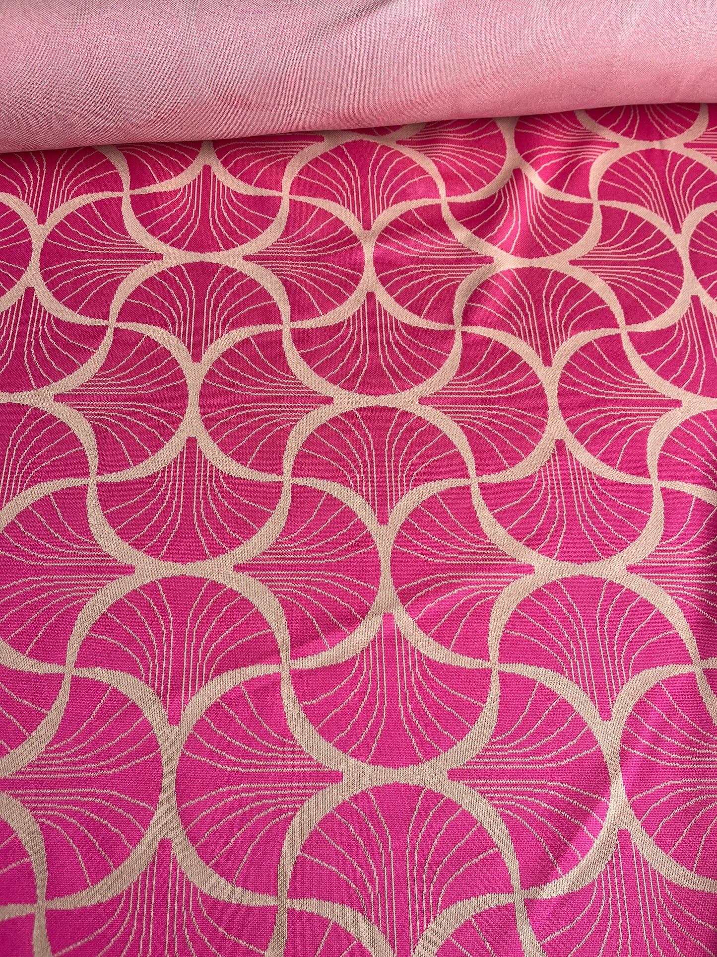 PORTIA 051 jersey jacquard with lurex