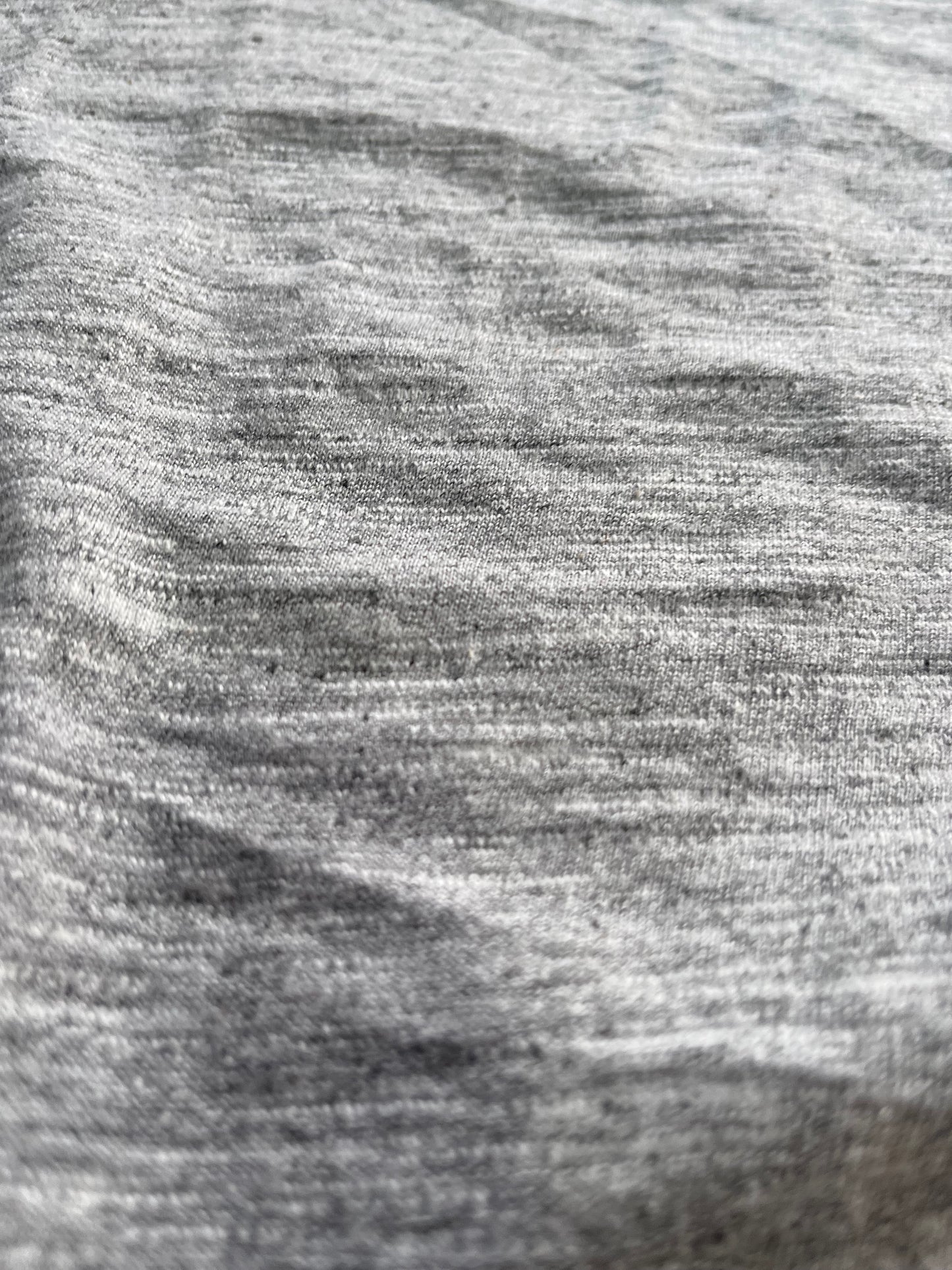 JERSEY SLUB grey mouliné extra wide!