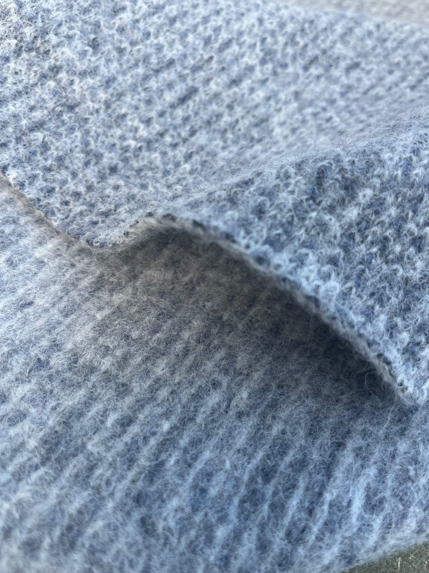 LC WWINDSOR 003 boiled wool greyantracite check