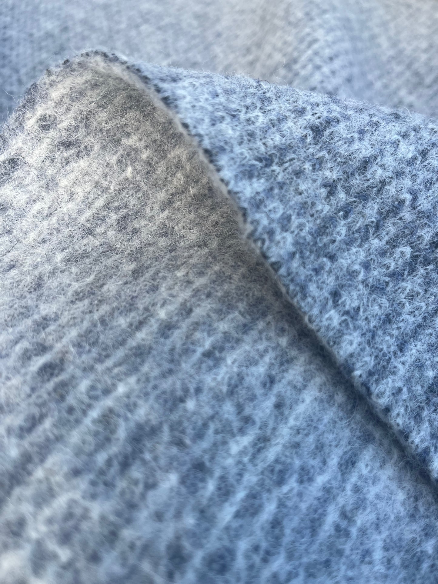 LC WWINDSOR 003 boiled wool greyantracite check