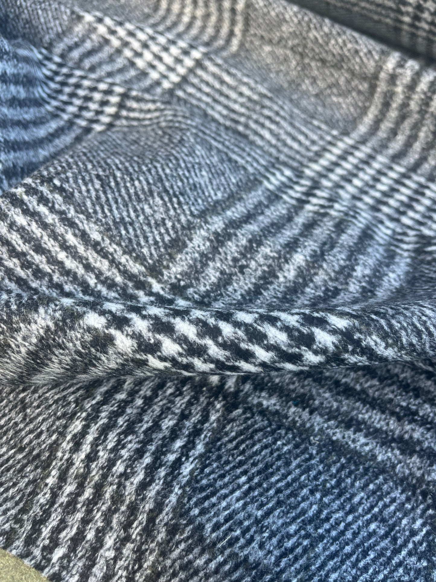 WINDSOR 004 boiled wool grey check