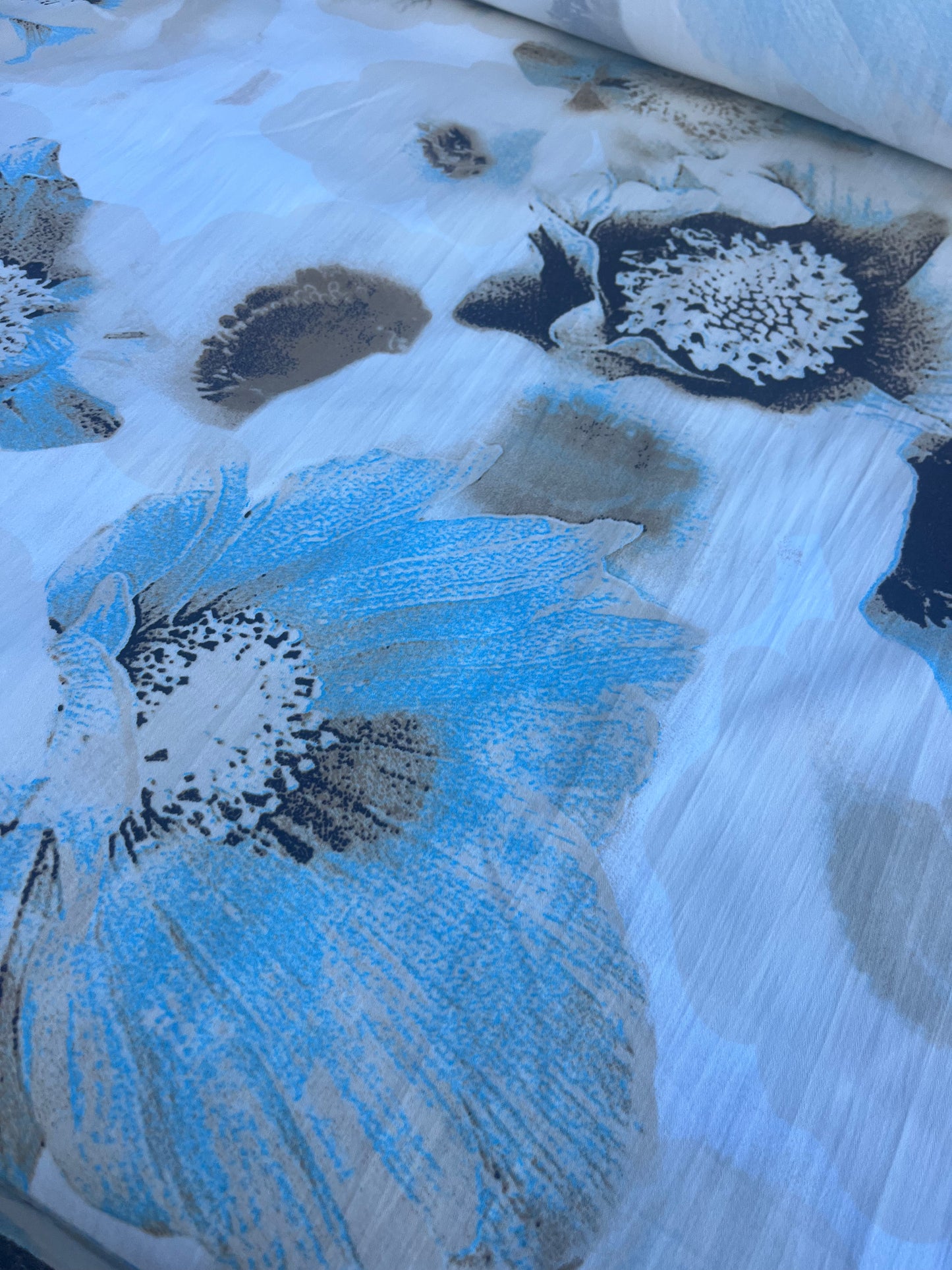 WINDSOR 013 fine cotton twill big flower print