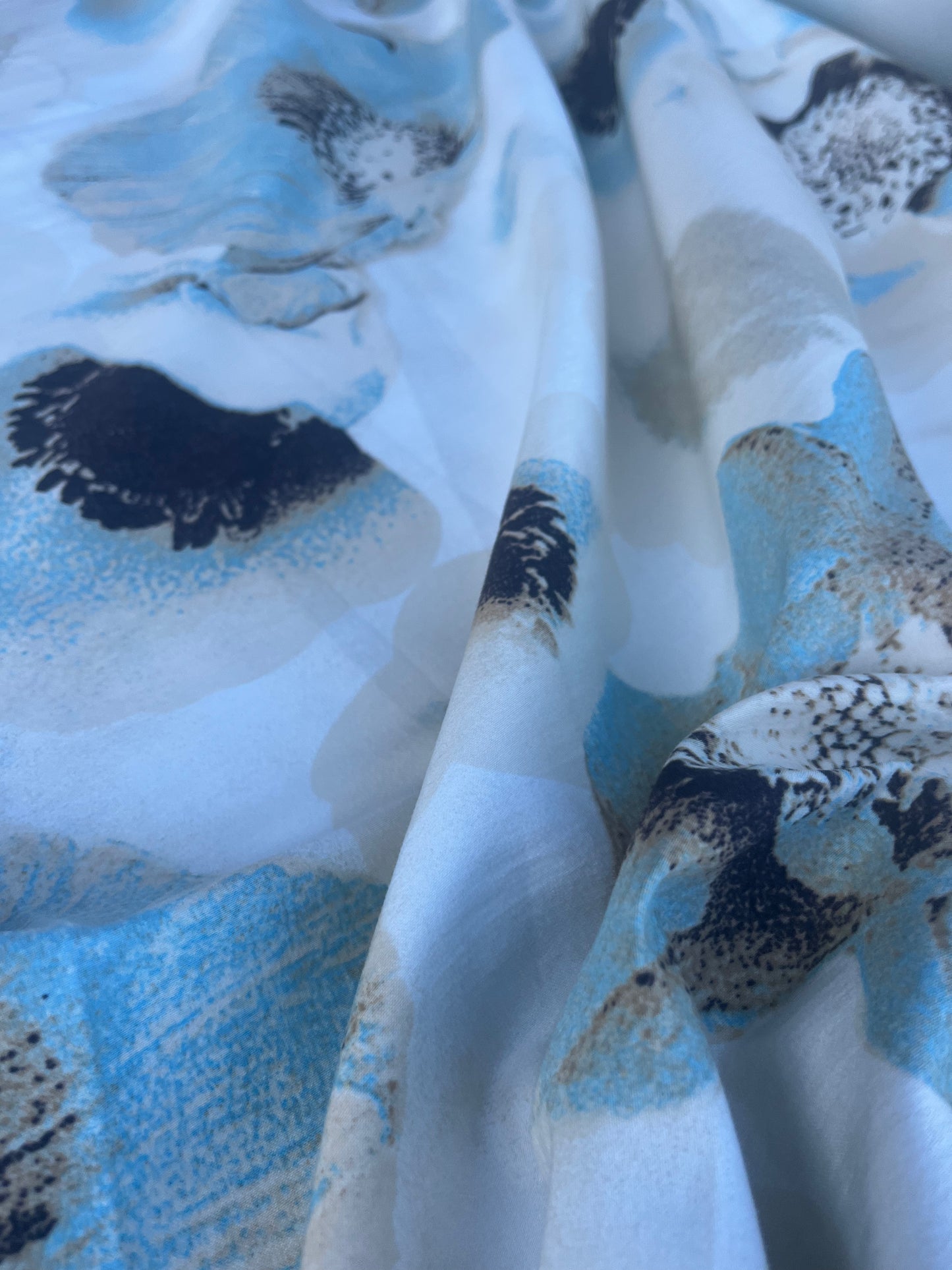 WINDSOR 013 fine cotton twill big flower print